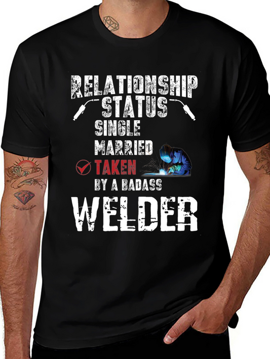 Relationship Status Welder T-Shirt