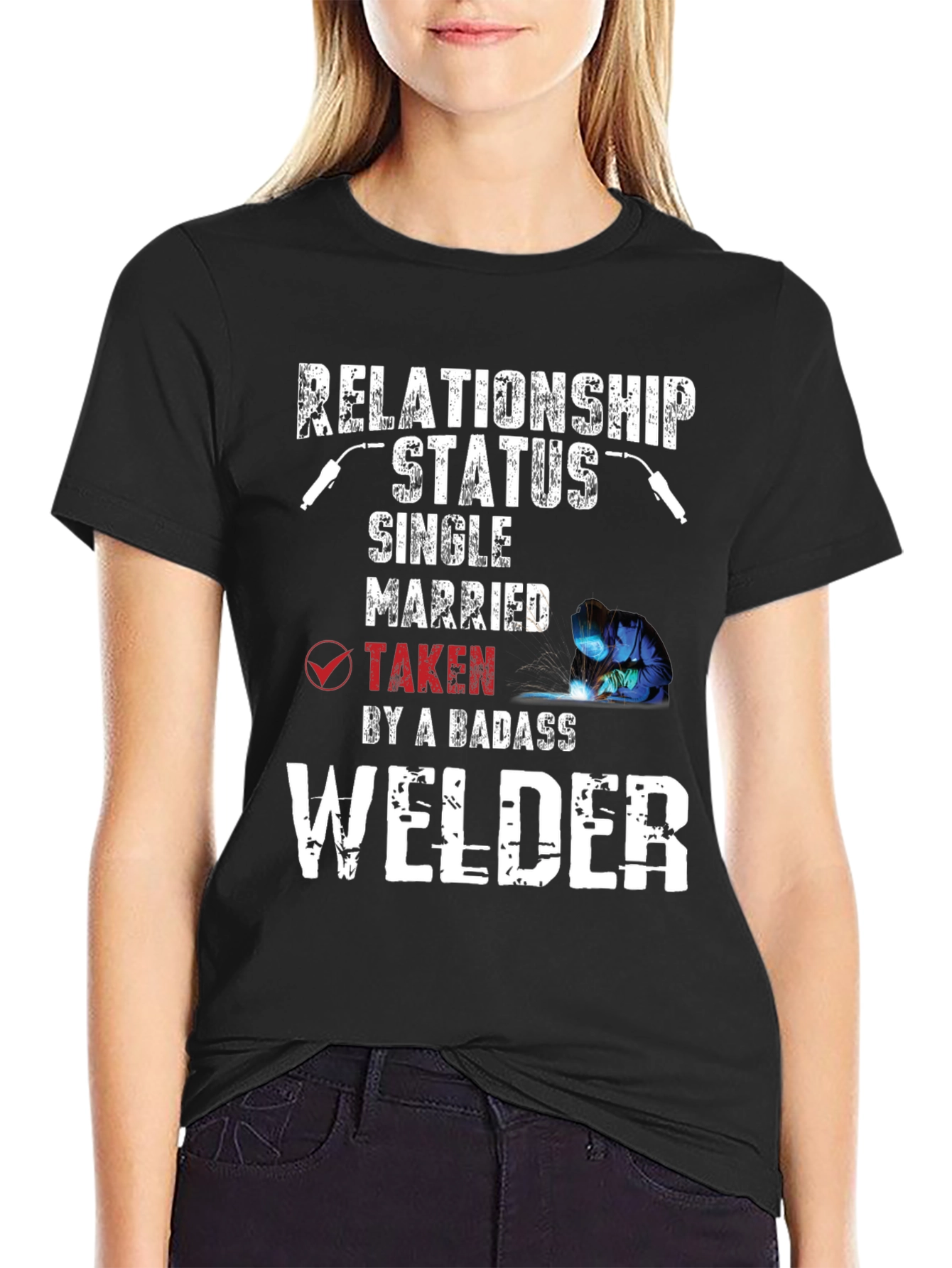 Relationship Status Welder T-Shirt