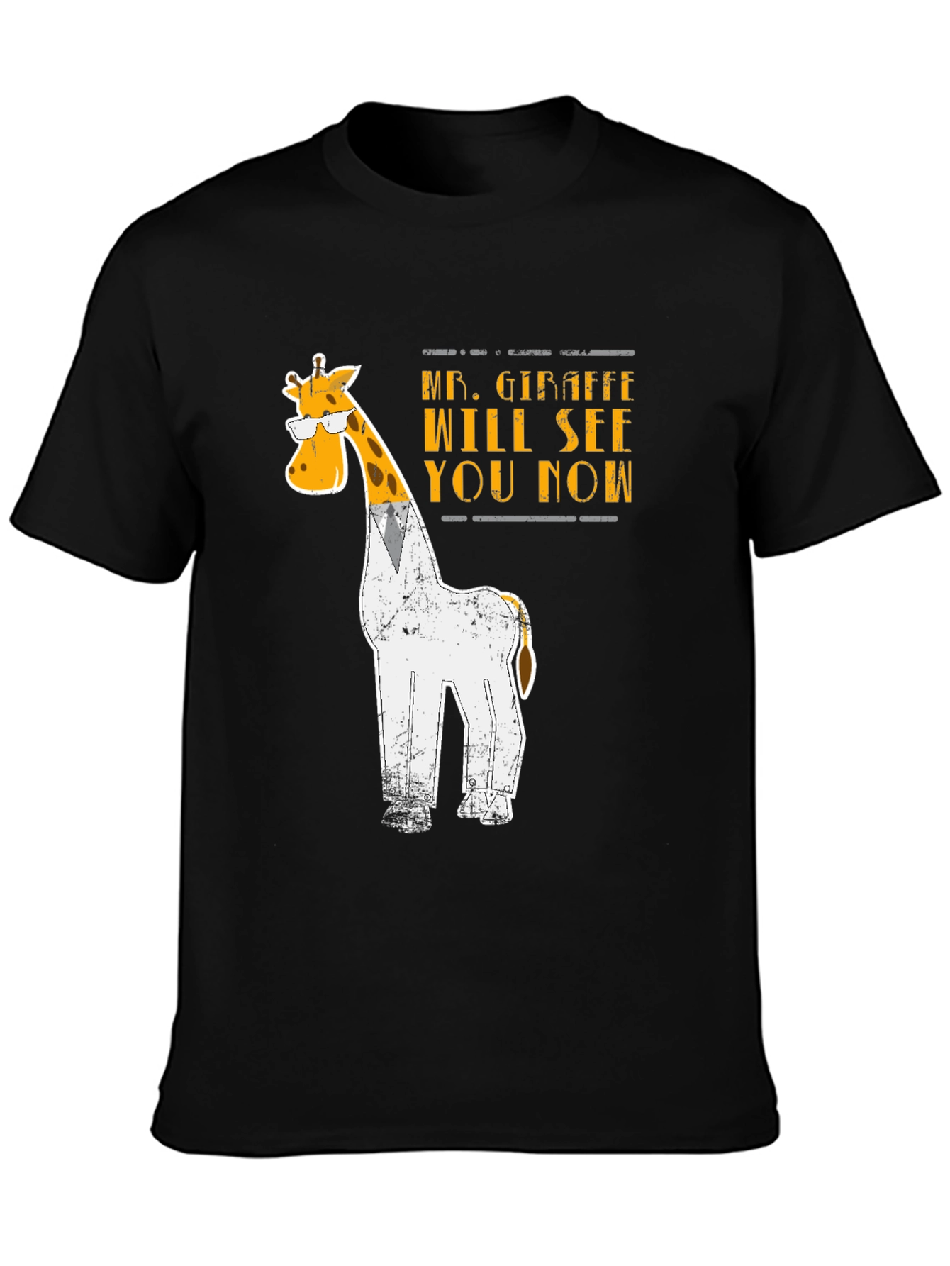 Mr. Giraffe Will See You Now T-Shirt