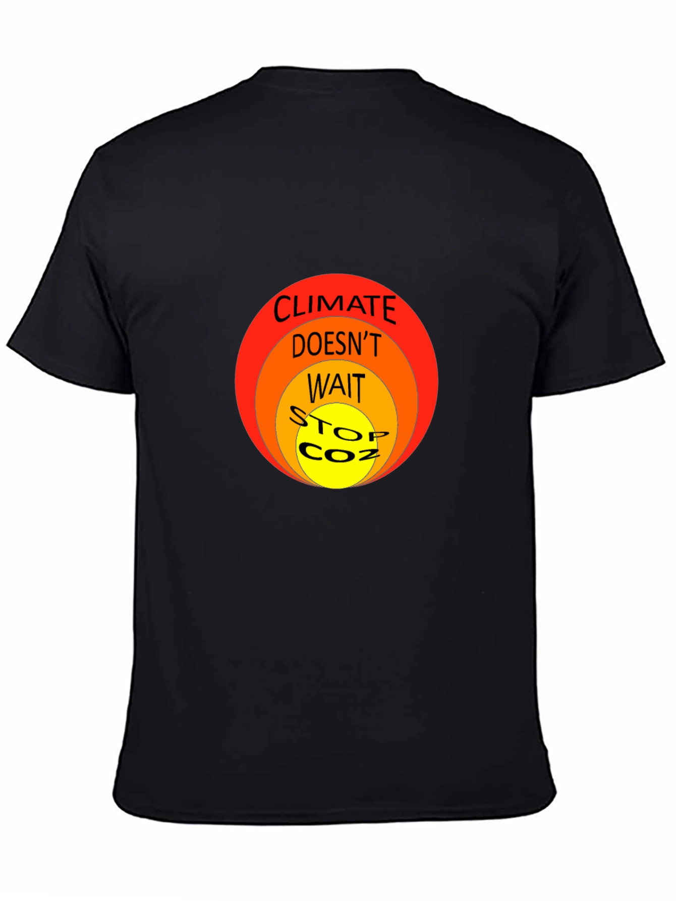 Climate Change Awareness T-Shirt - Stop CO2