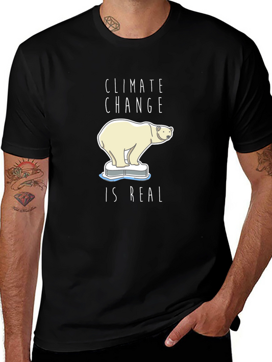 Climate Change is Real Polar Bear T-Shirt
