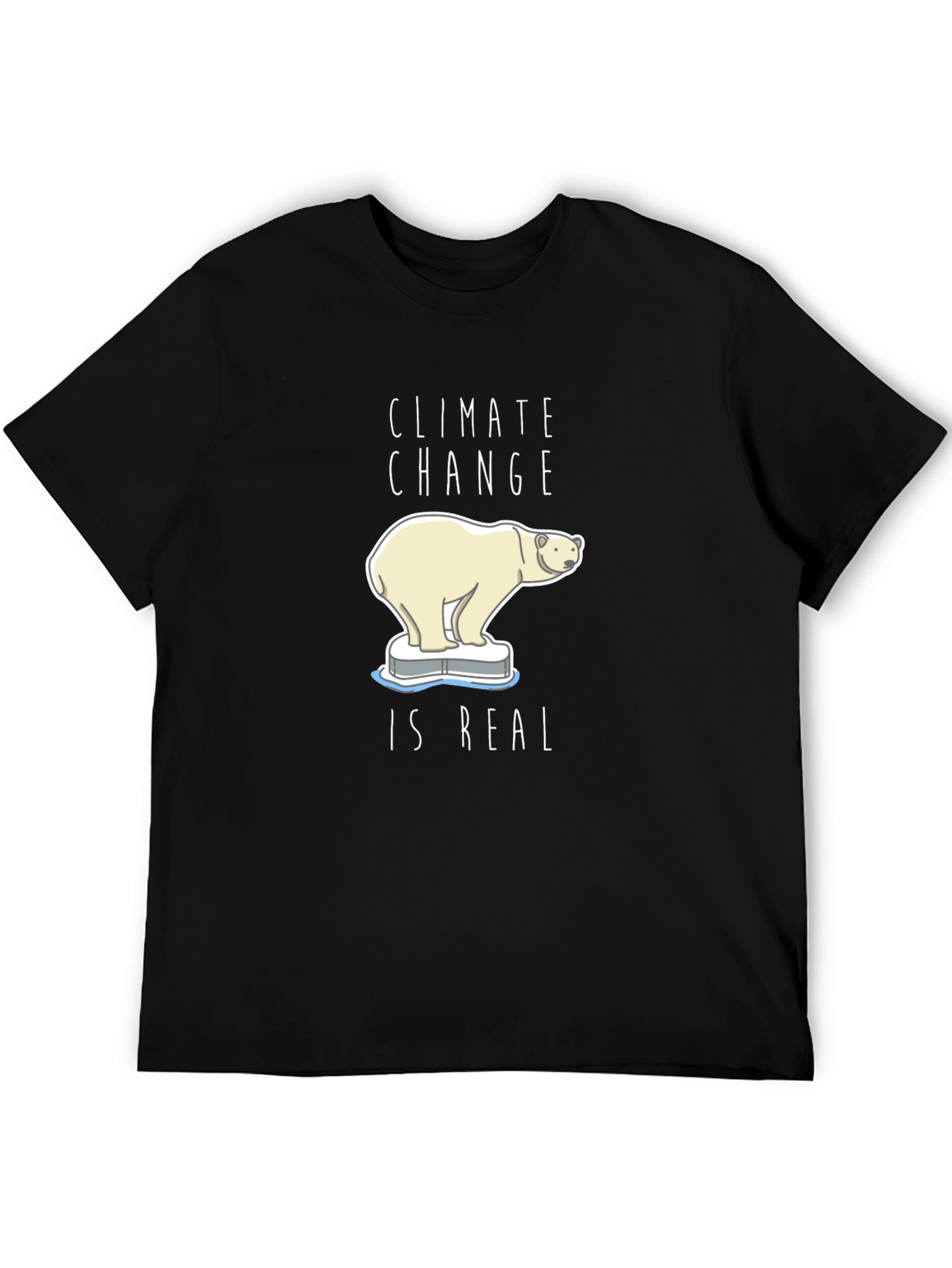 Climate Change is Real Polar Bear T-Shirt