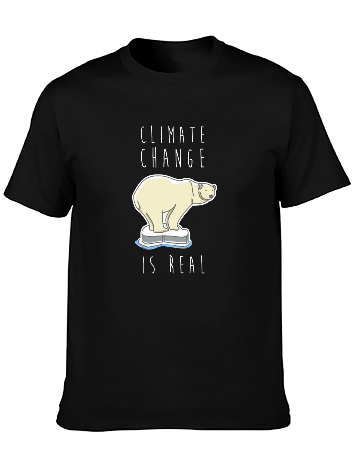 Climate Change is Real Polar Bear T-Shirt