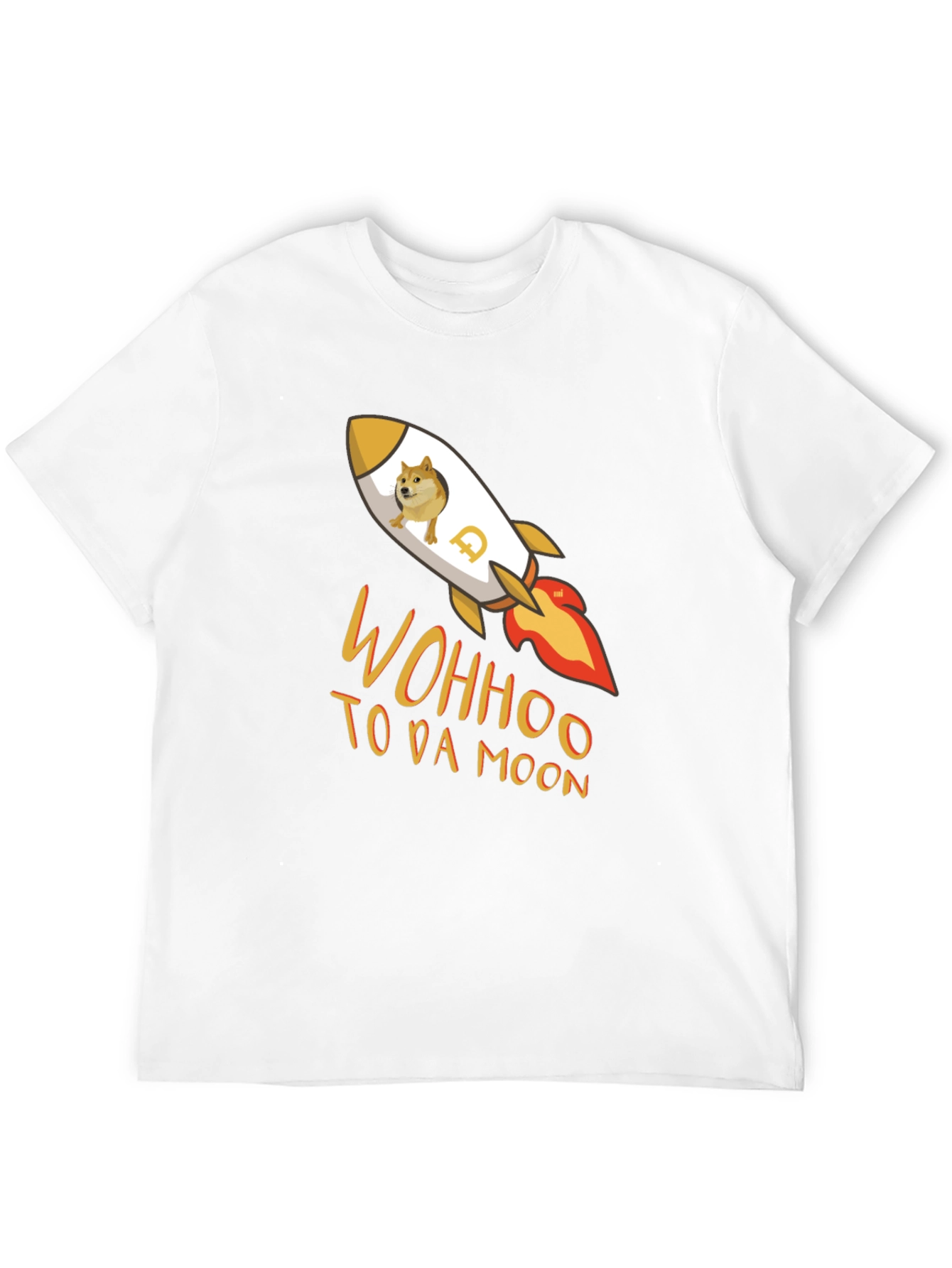 Dogecoin Rocket T-Shirt - To Da Moon!