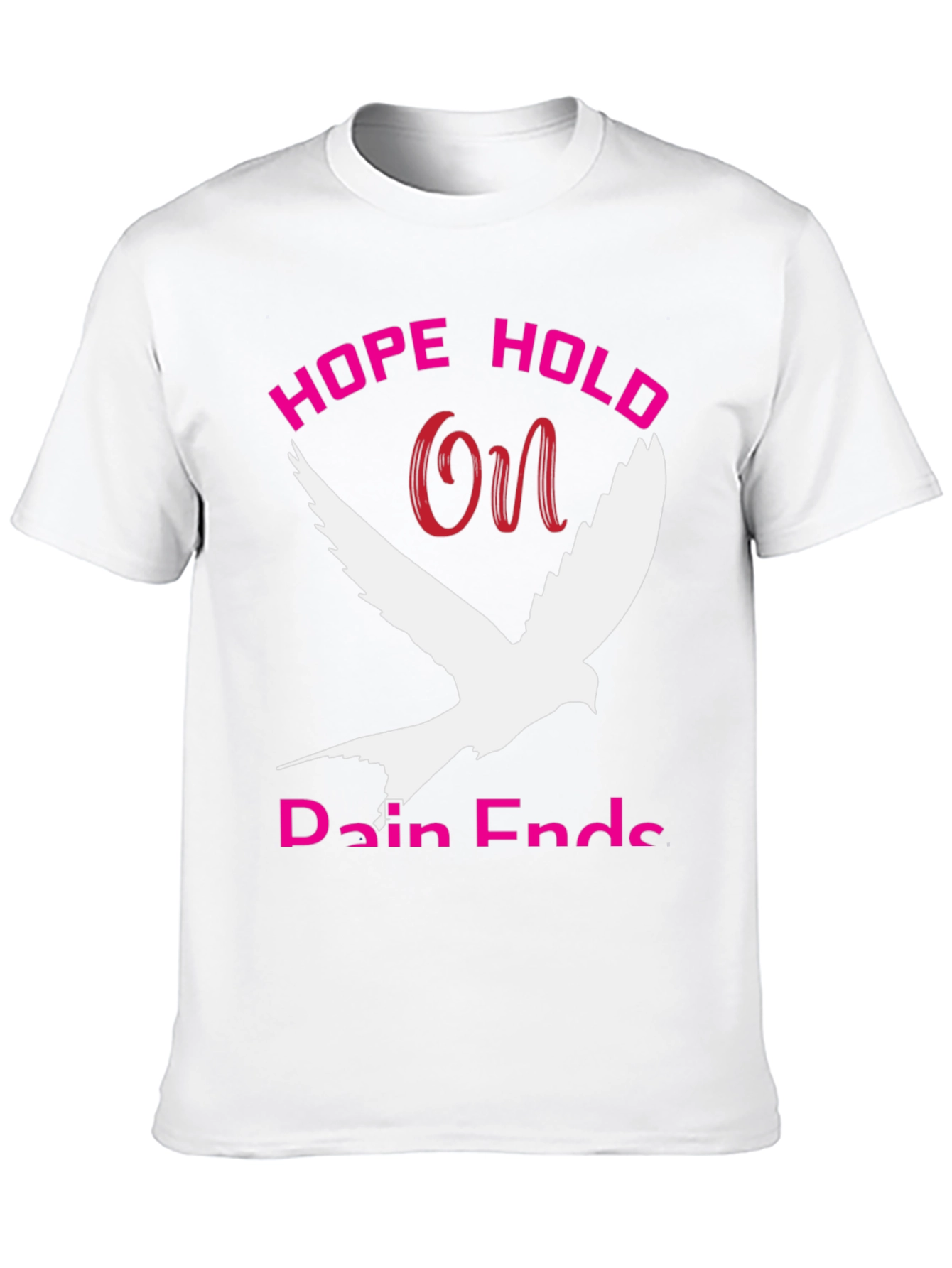 Hope Hold On Dove Graphic T-Shirt