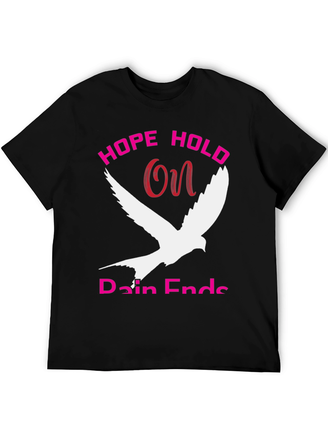 Hope Hold On Dove Graphic T-Shirt