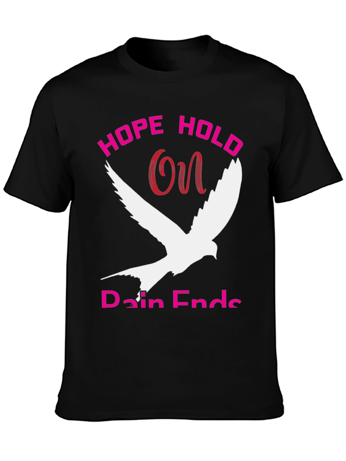 Hope Hold On Dove Graphic T-Shirt