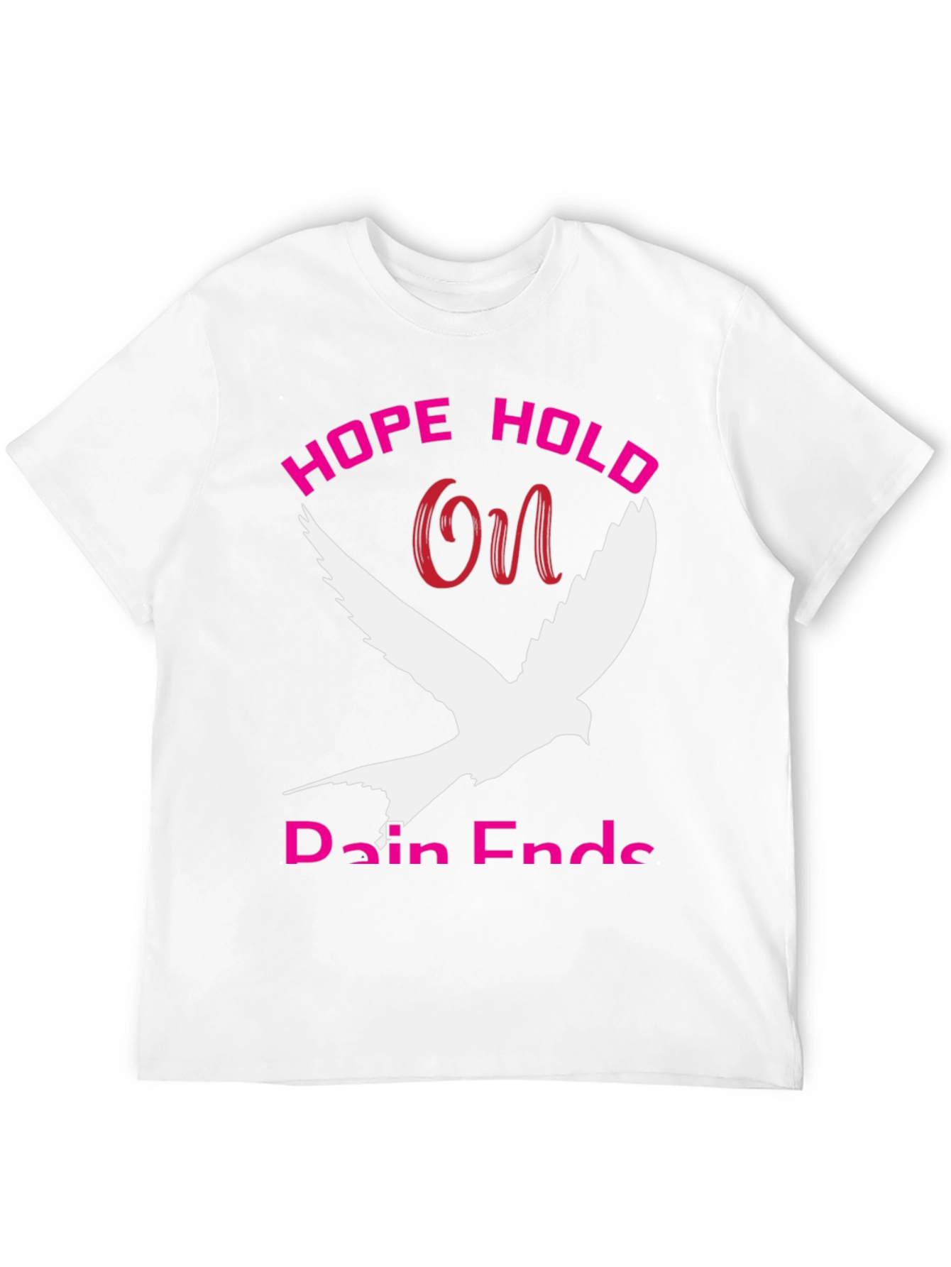 Hope Hold On Dove Graphic T-Shirt