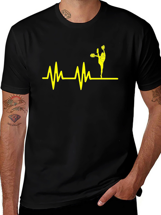 Cheerleader Heartbeat T-Shirt