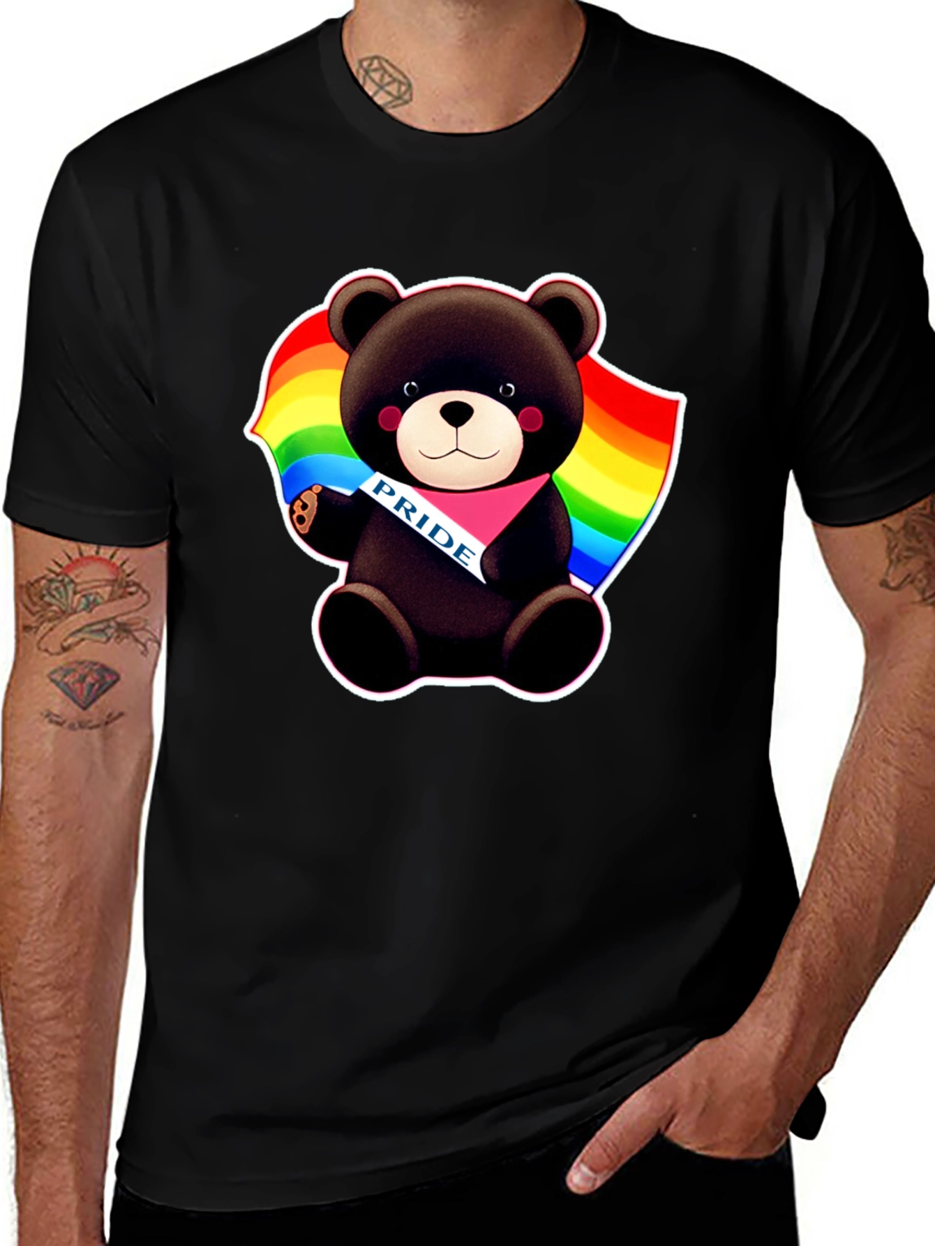 Pride Bear Graphic T-Shirt