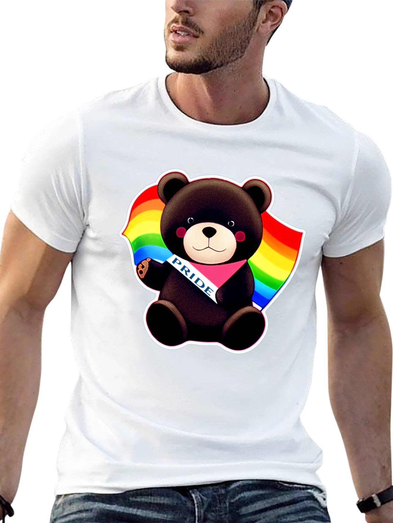 Pride Bear Graphic T-Shirt