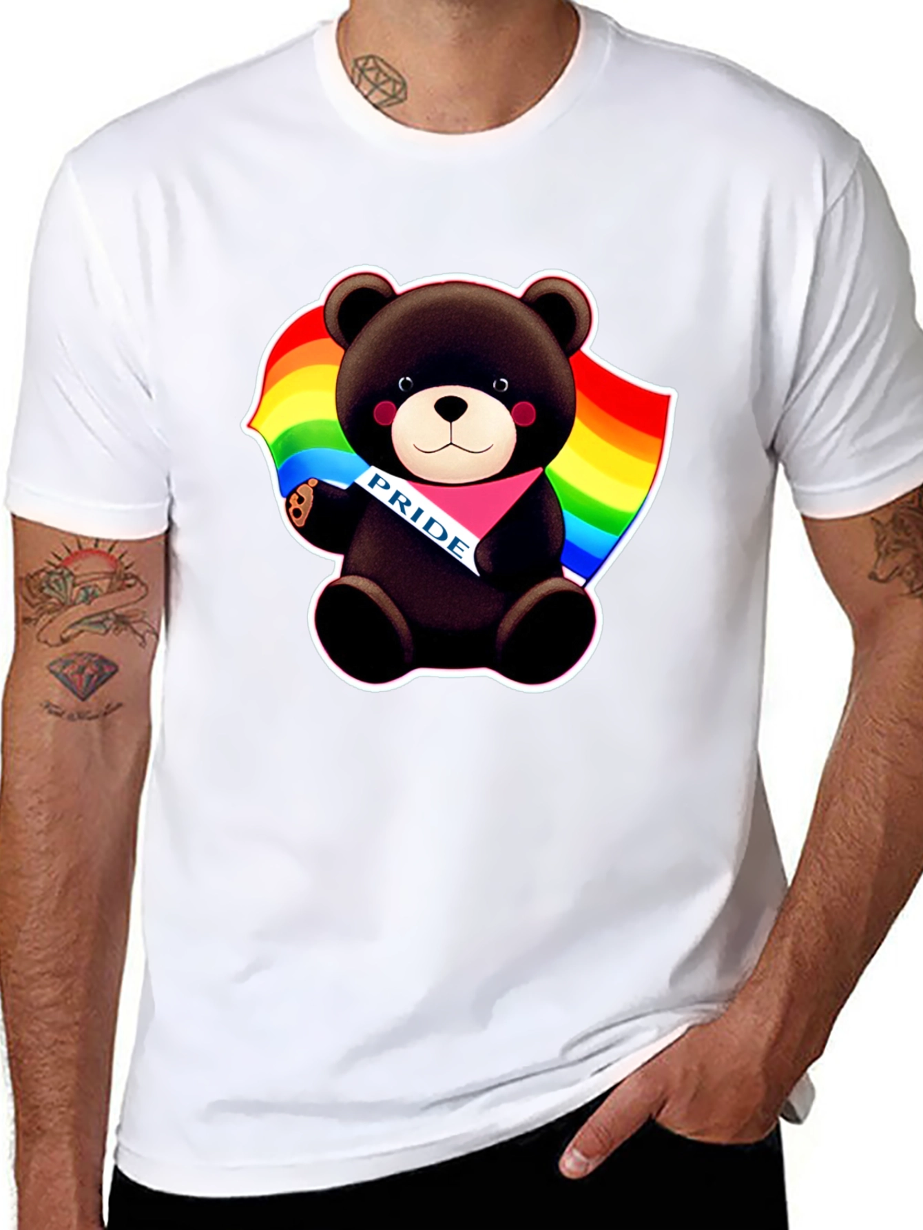 Pride Bear Graphic T-Shirt