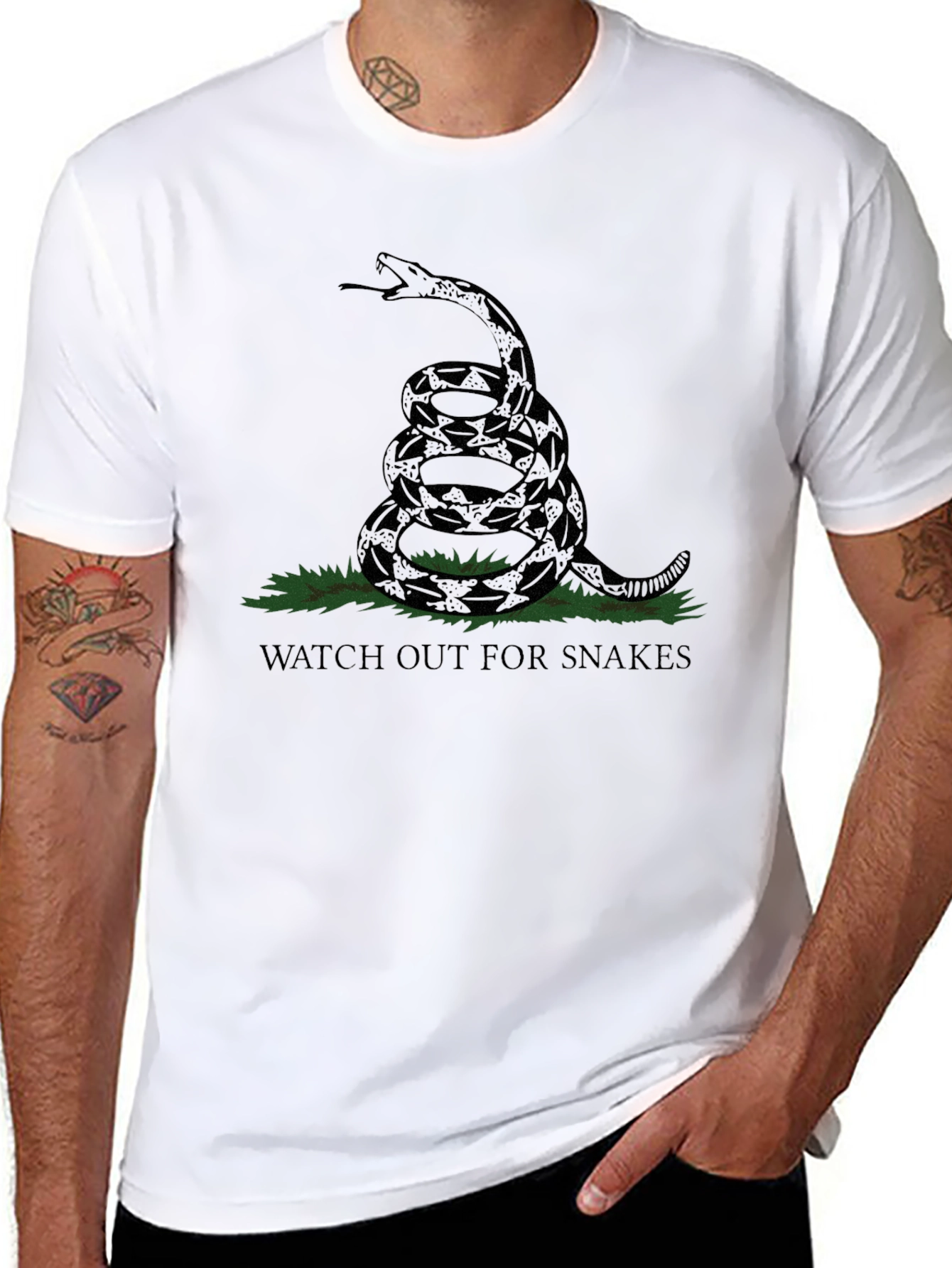 Watch Out For Snakes Graphic Tee