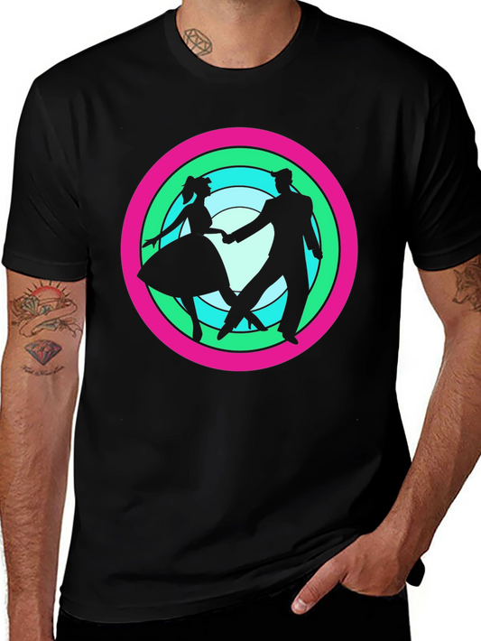 Retro Dance Couple T-Shirt