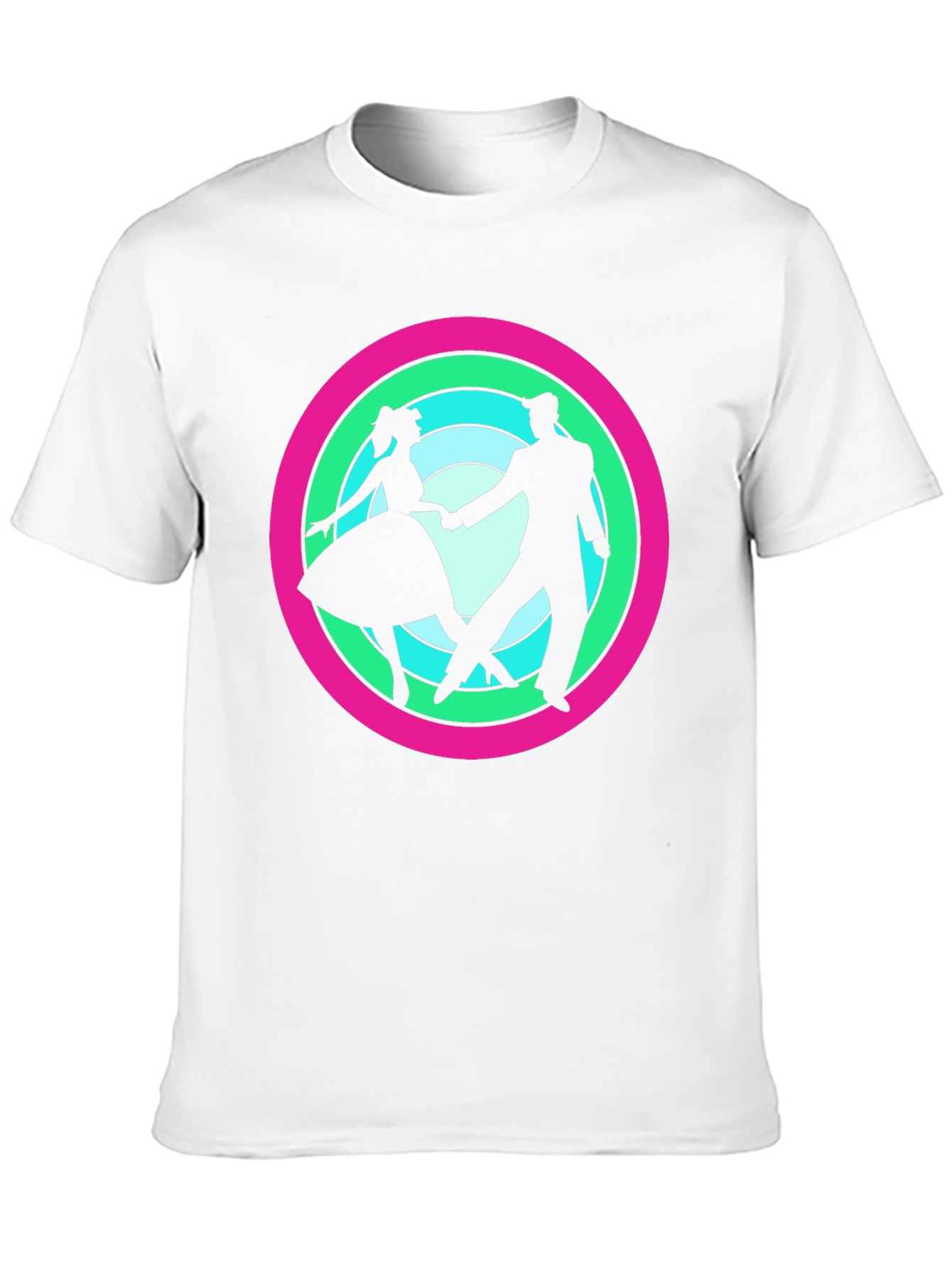 Retro Dance Couple T-Shirt
