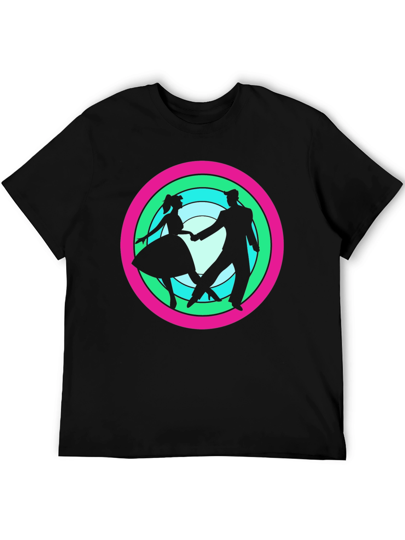 Retro Dance Couple T-Shirt
