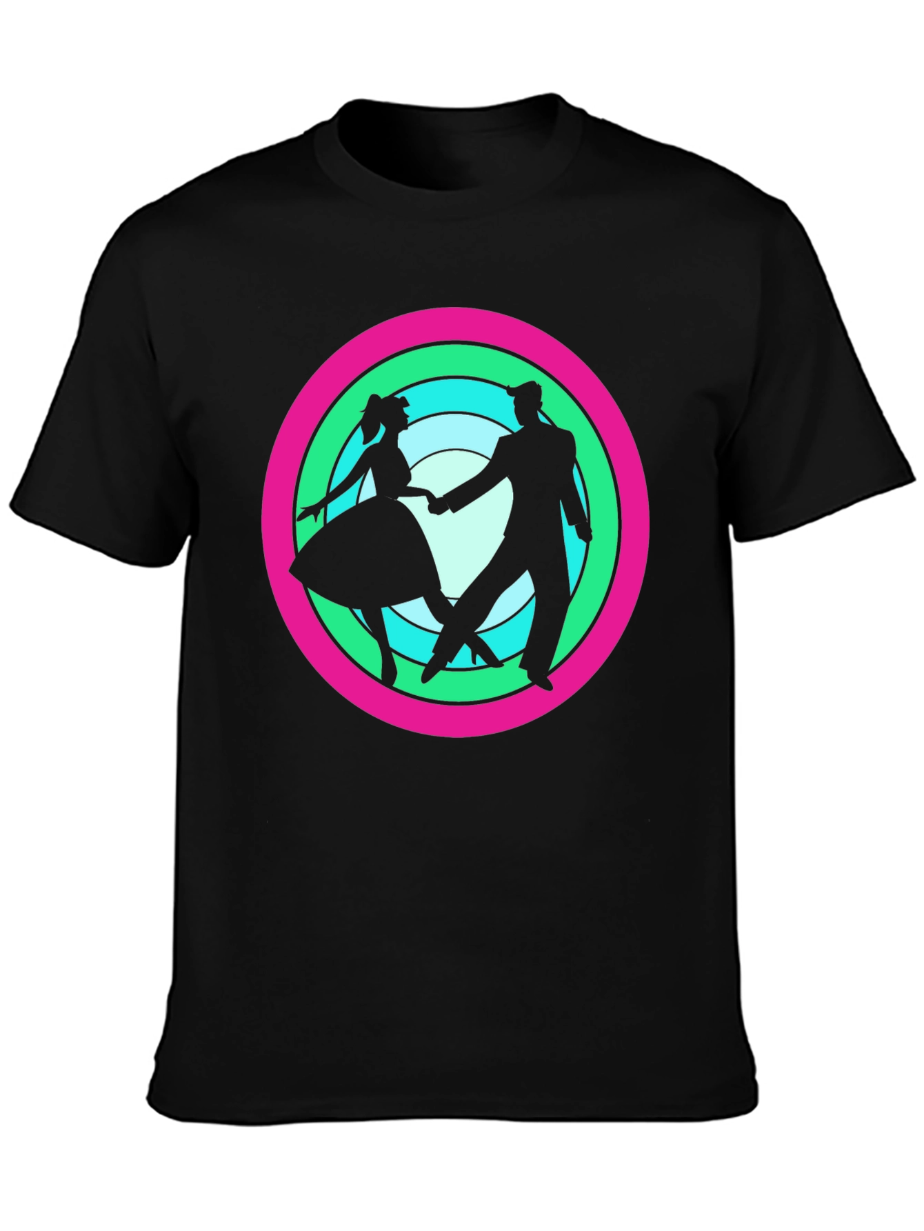 Retro Dance Couple T-Shirt