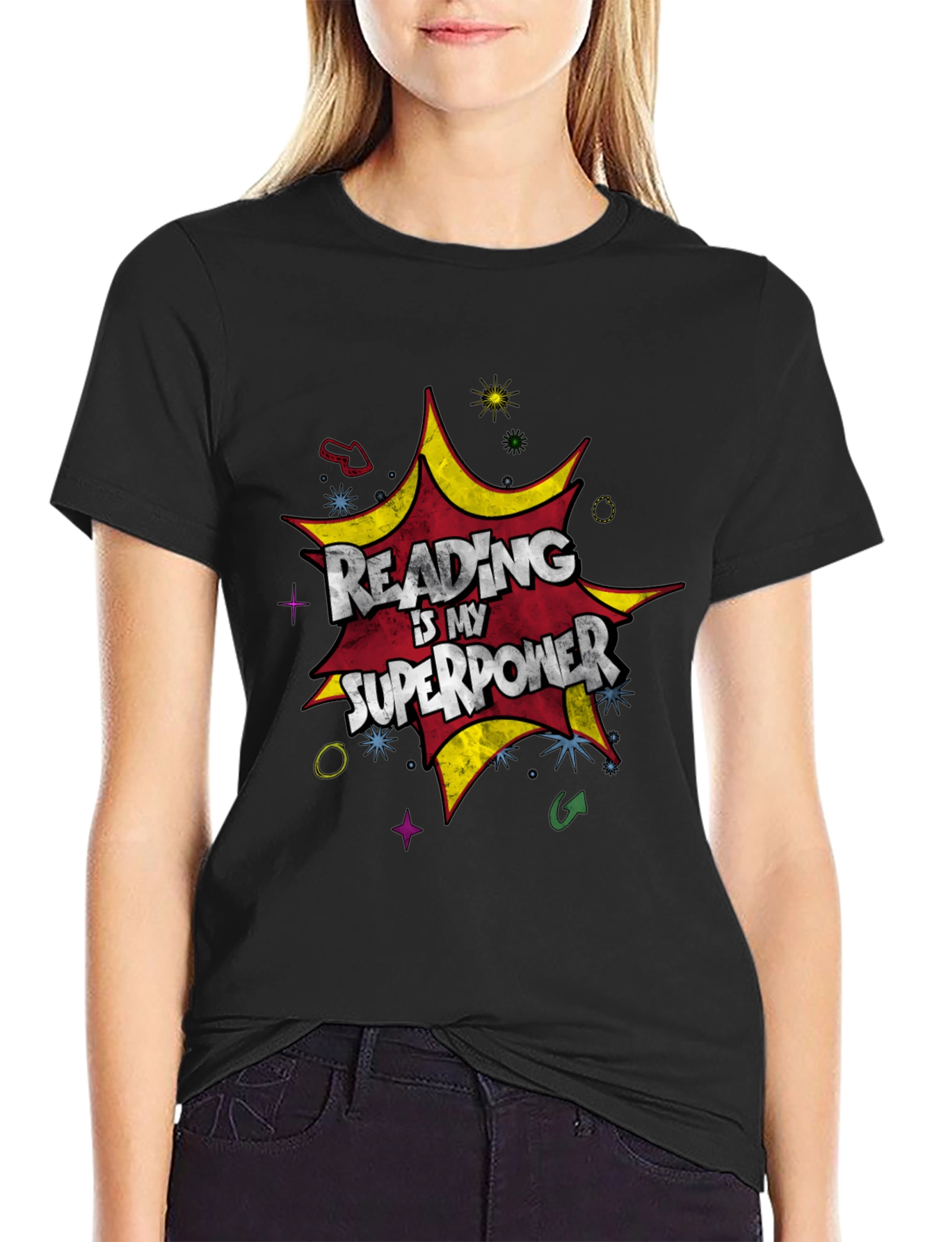 Reading is My Superpower T-Shirt