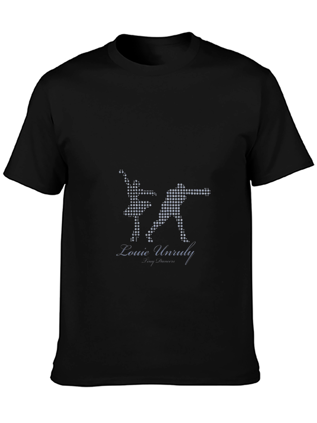 Louie Unruly Dance Graphic Black T-Shirt