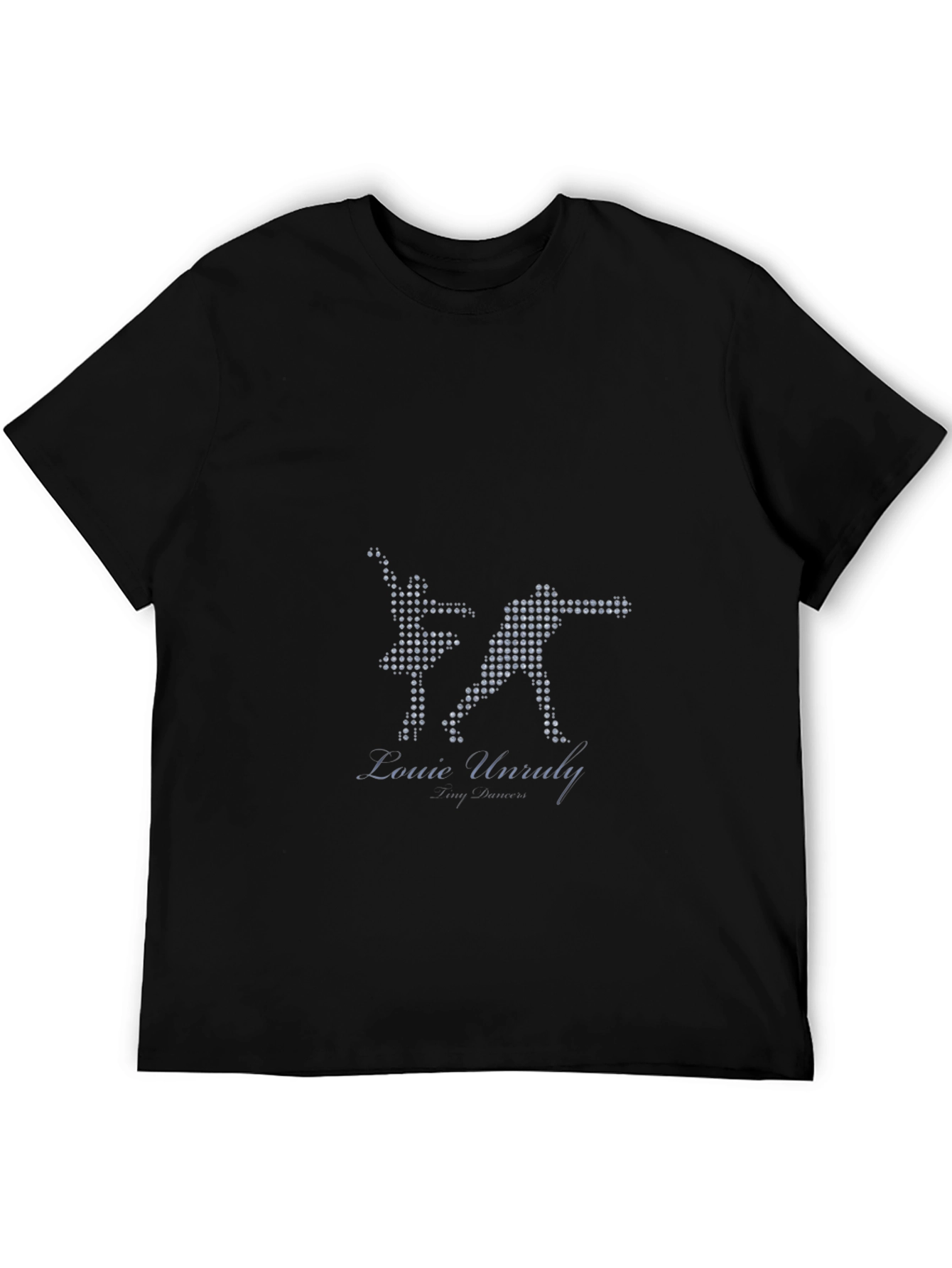 Louie Unruly Dance Graphic Black T-Shirt