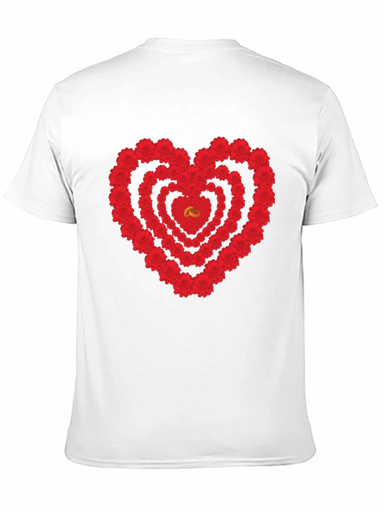 Floral Heart Graphic T-Shirt