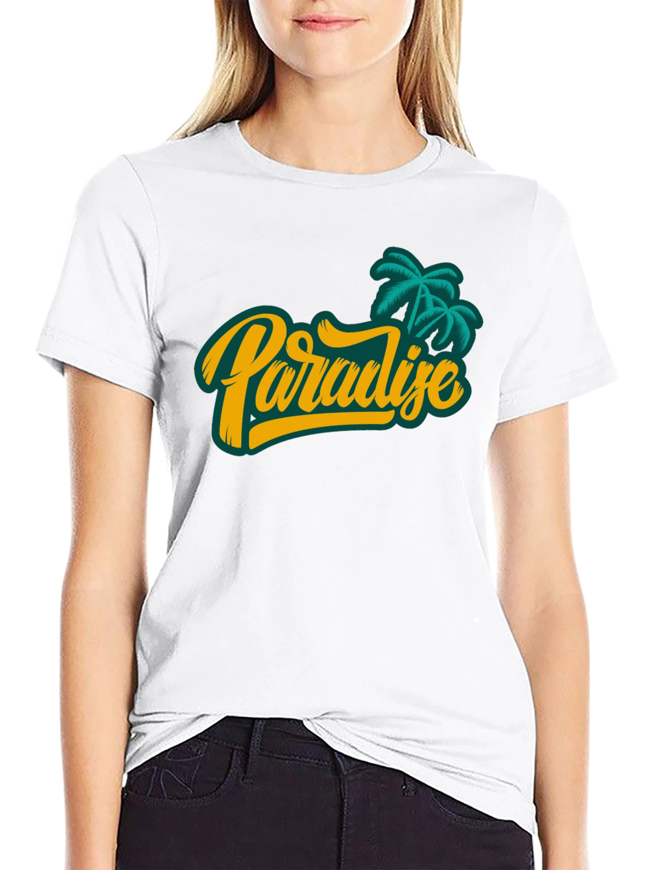 Paradise Graphic Print T-Shirt