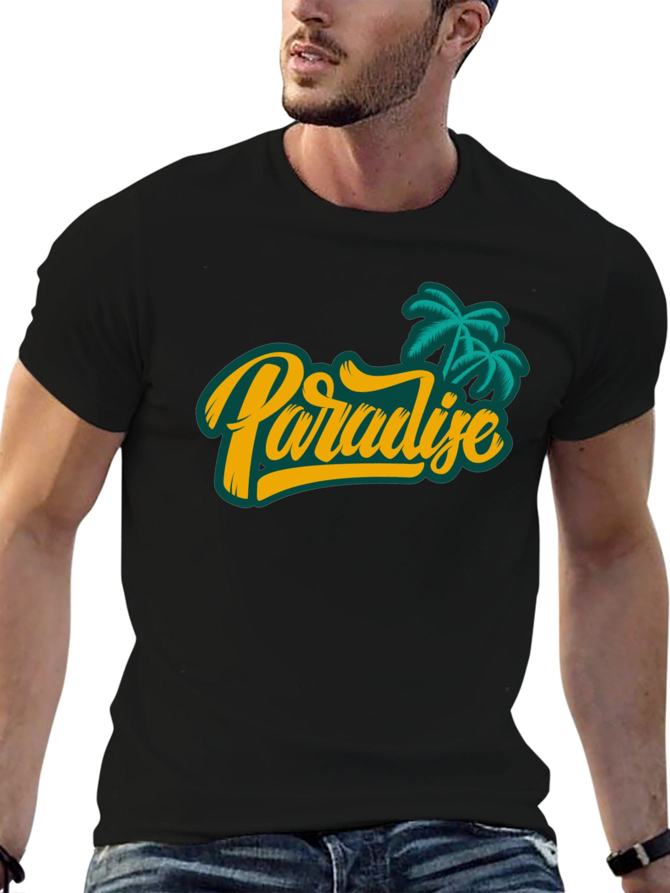 Paradise Graphic Print T-Shirt