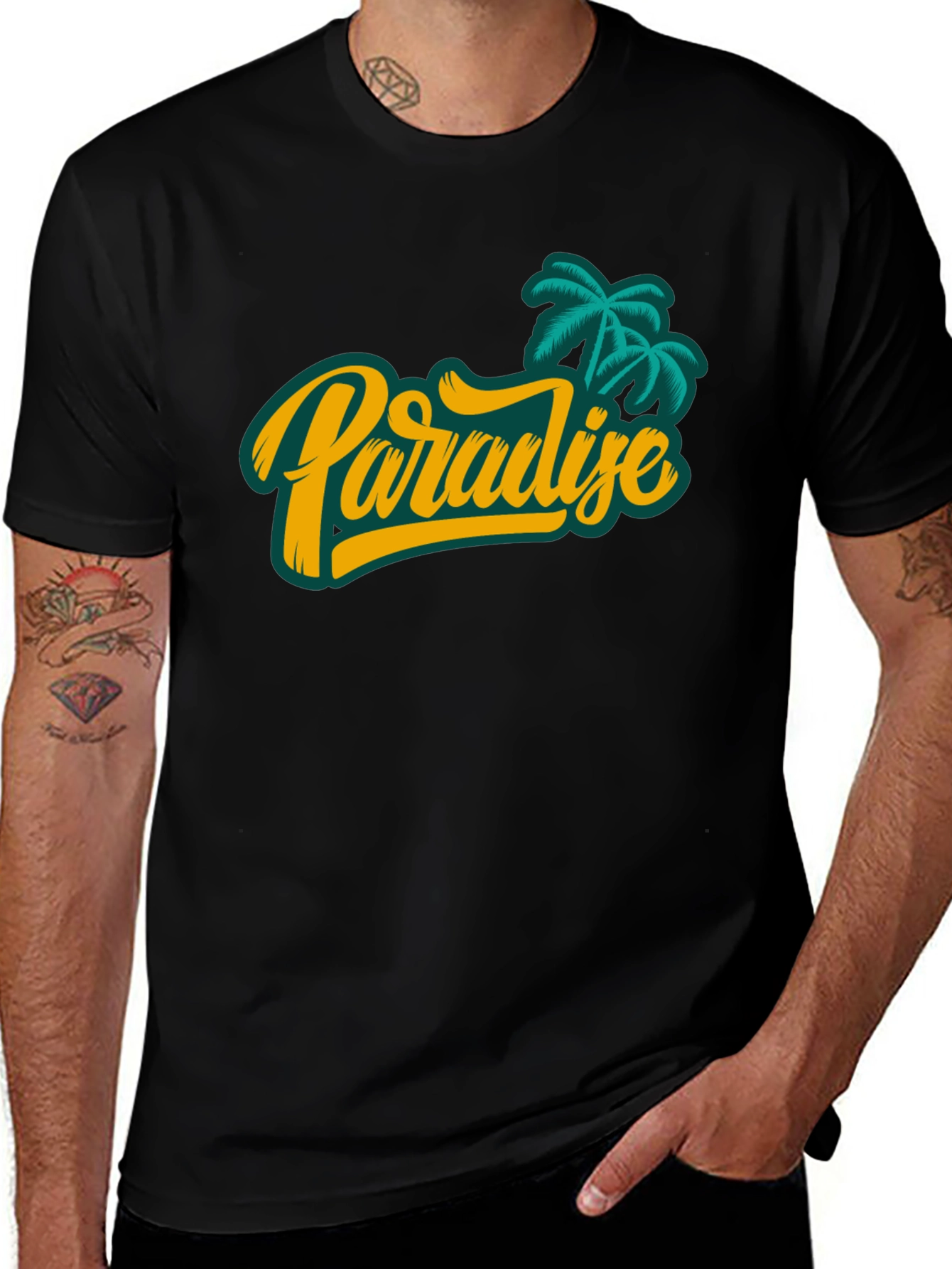 Paradise Graphic Print T-Shirt