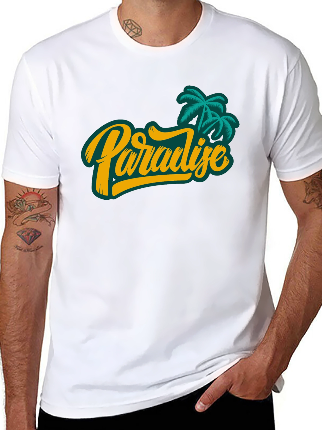 Paradise Graphic Print T-Shirt
