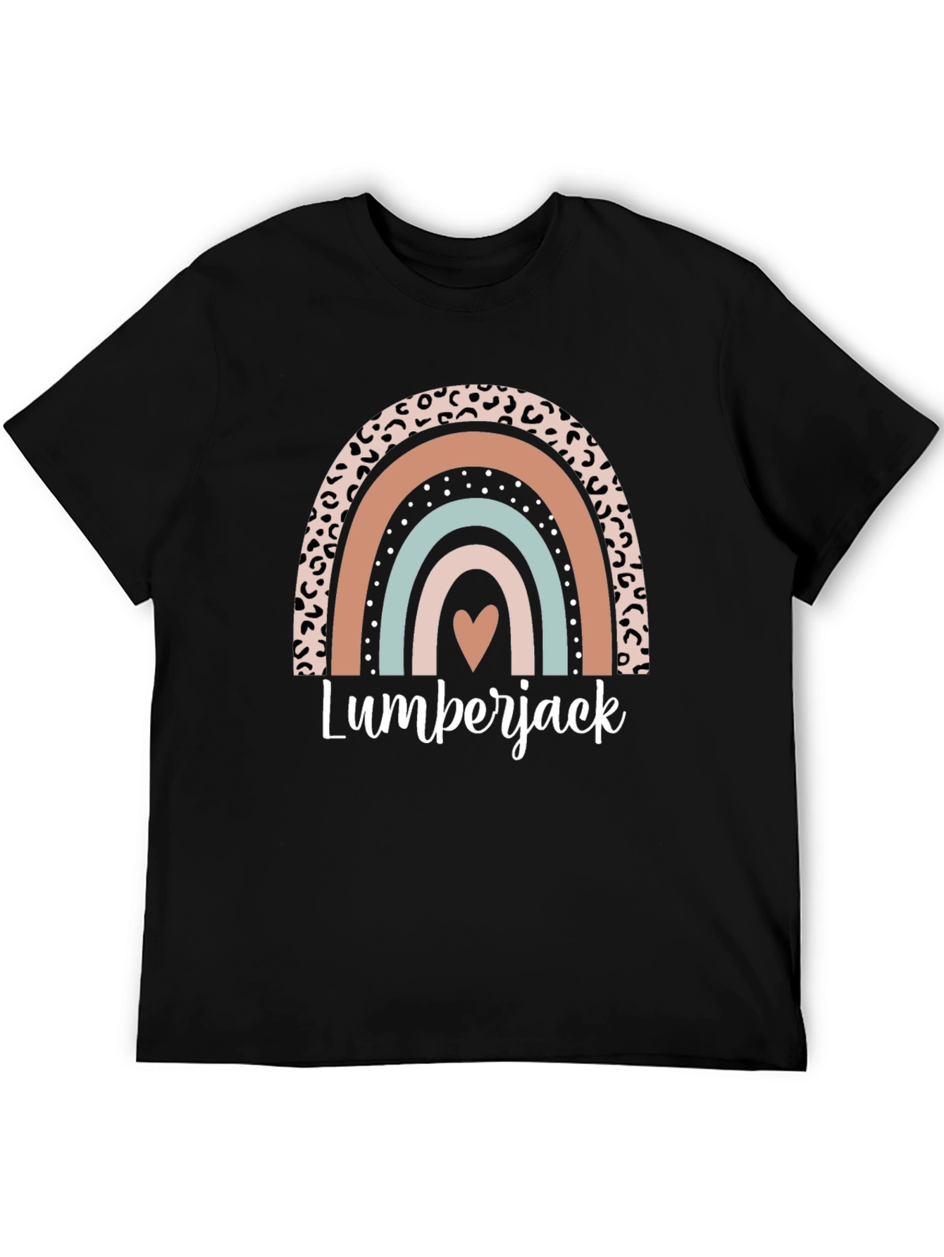 Lumberjack Rainbow Heart T-Shirt