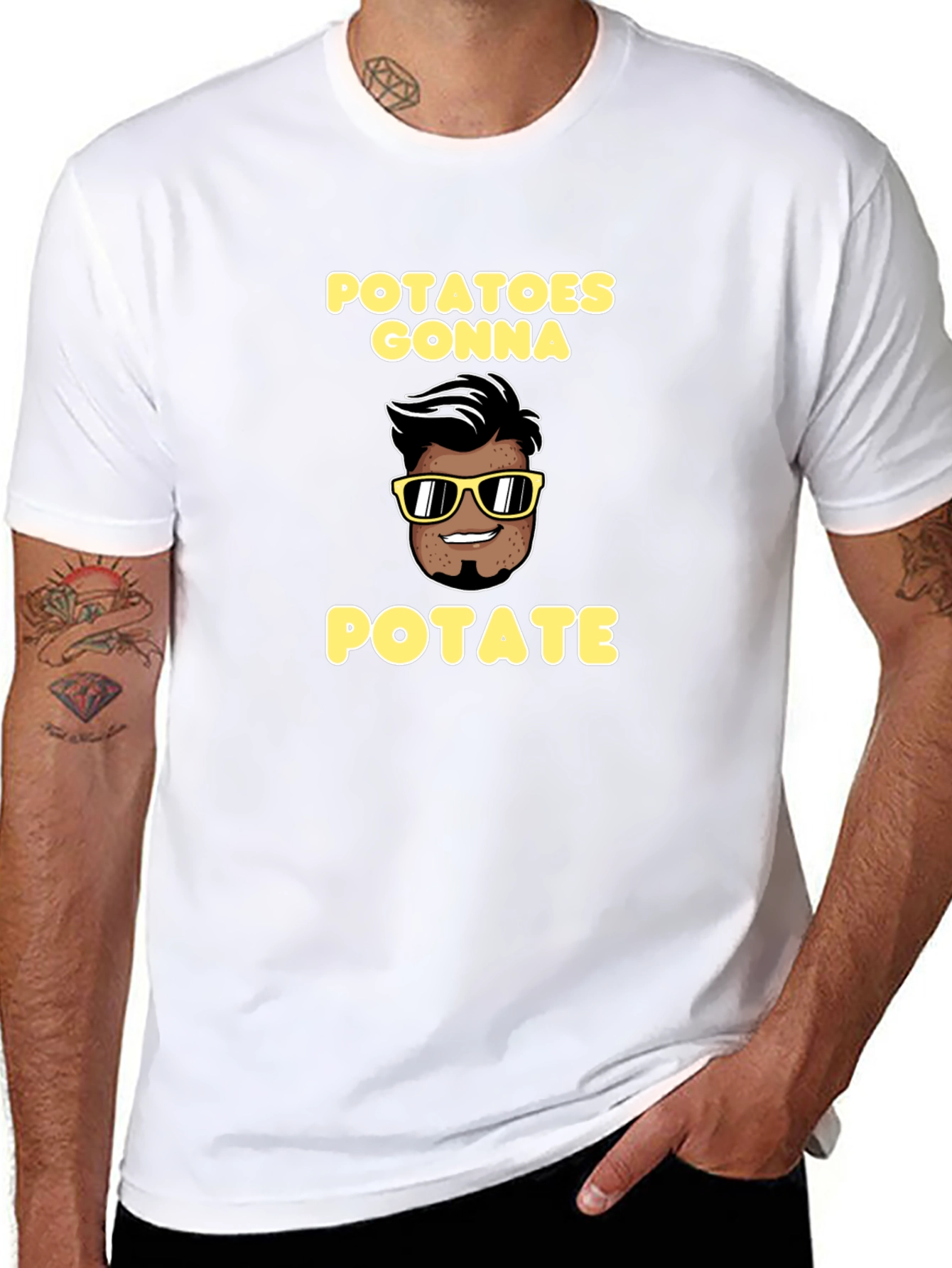 Potatoes Gonna Potate Graphic Tee