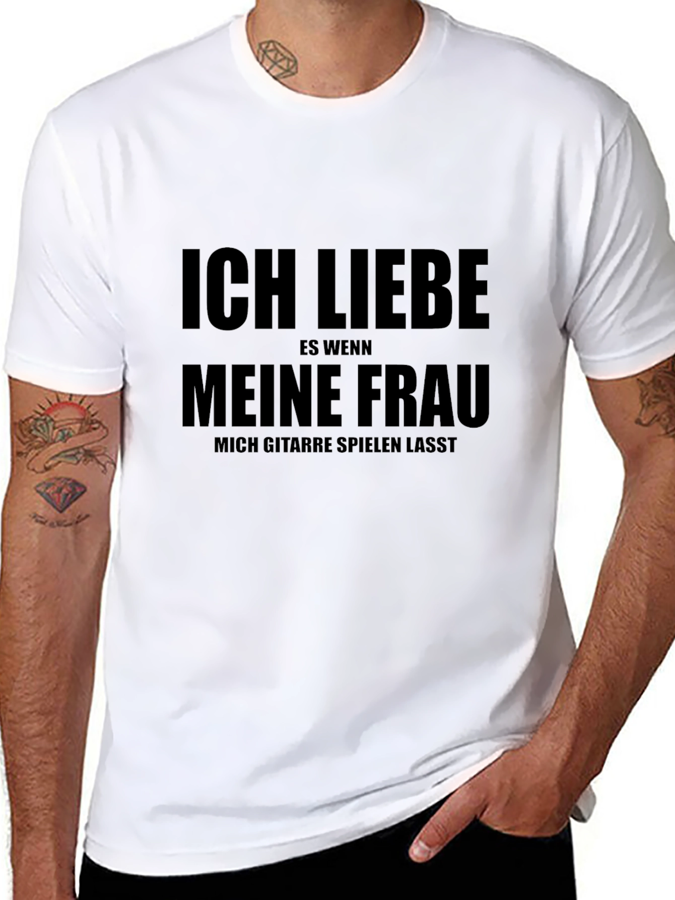 Ich Liebe Meine Frau T-Shirt - Guitar Player