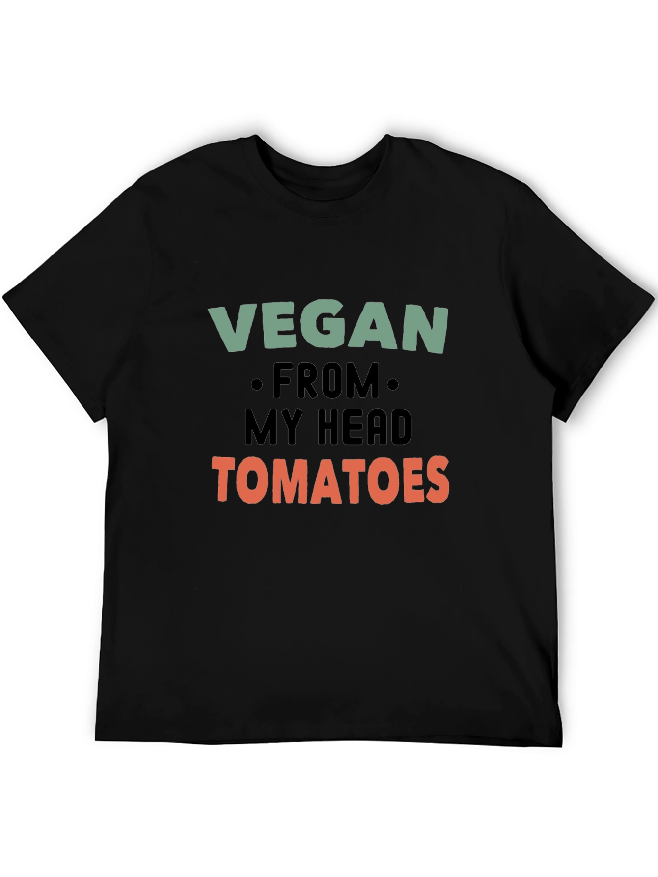 Vegan From My Head Tomatoes Graphic Tee