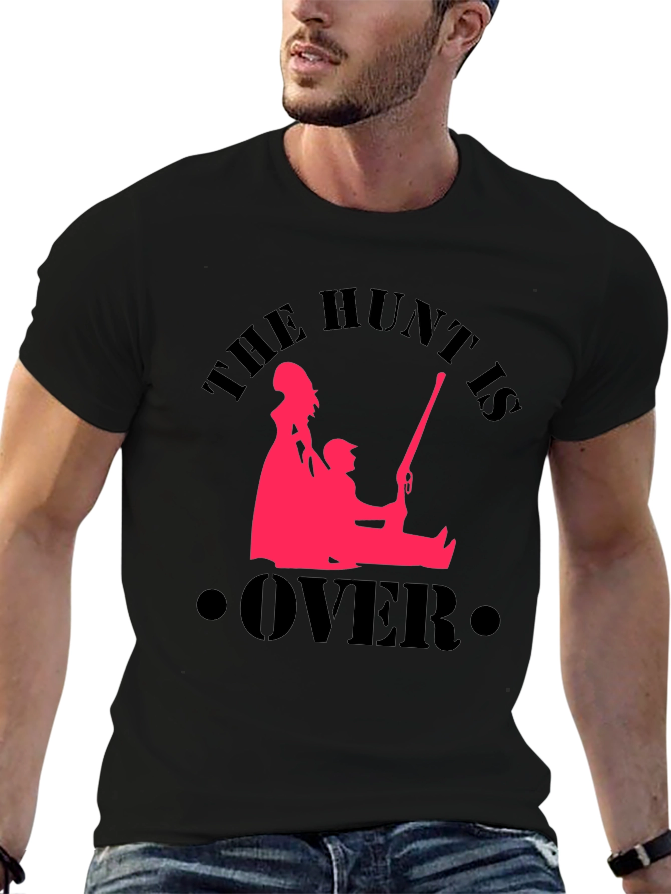 The Hunt Is Over Graphic Tee