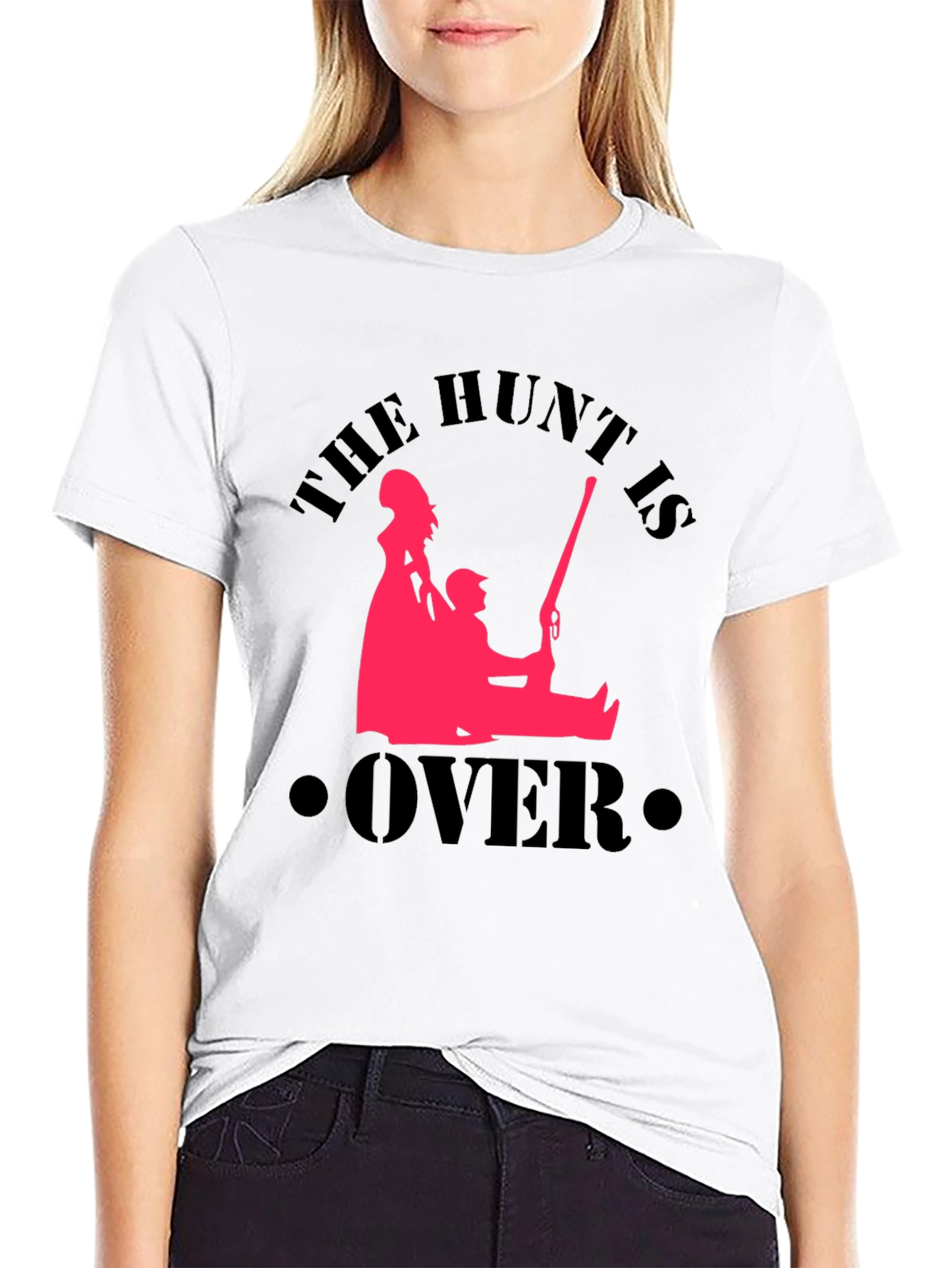 The Hunt Is Over Graphic Tee