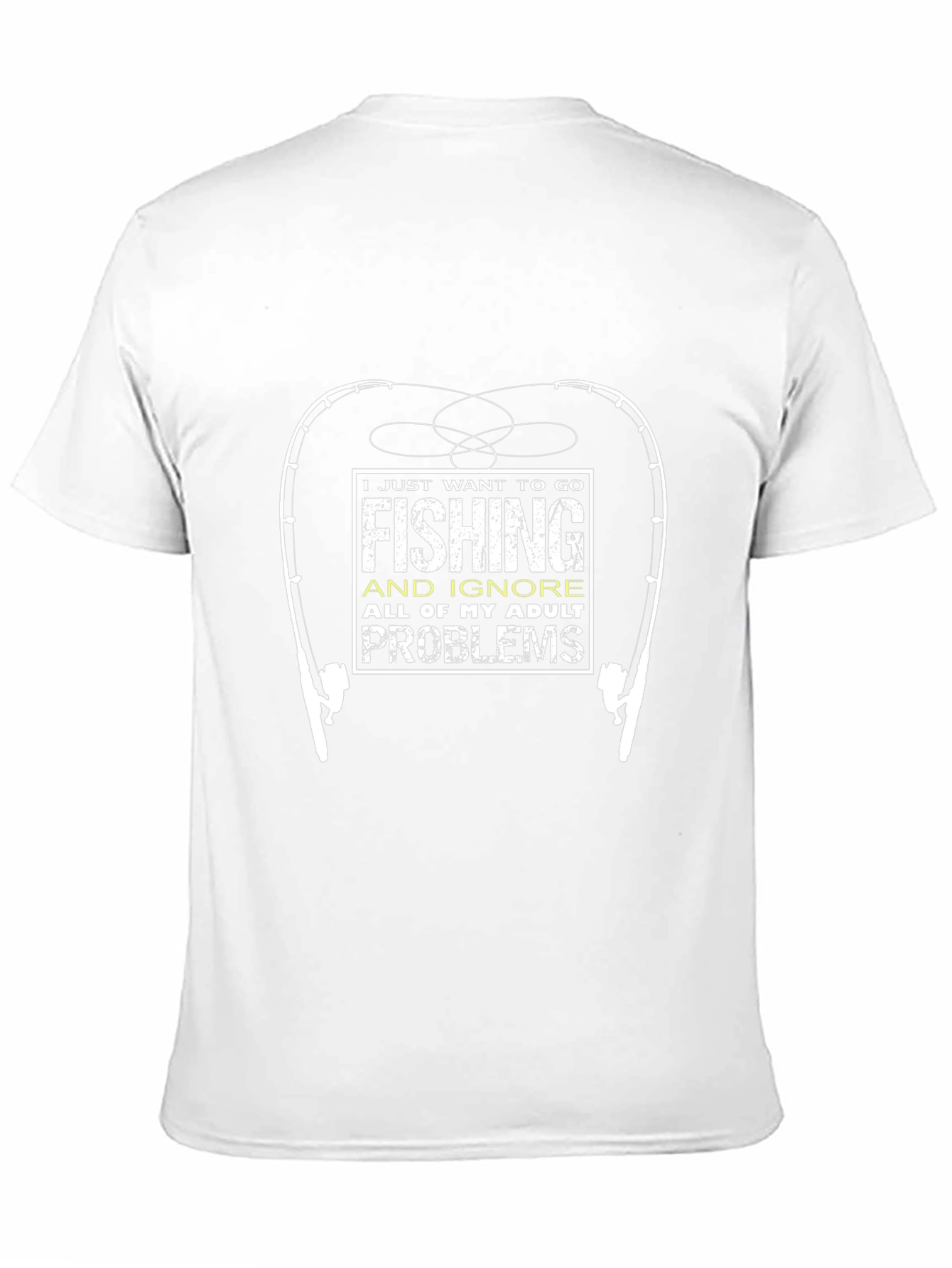 Fishing T-Shirt: Adult Problems Tee