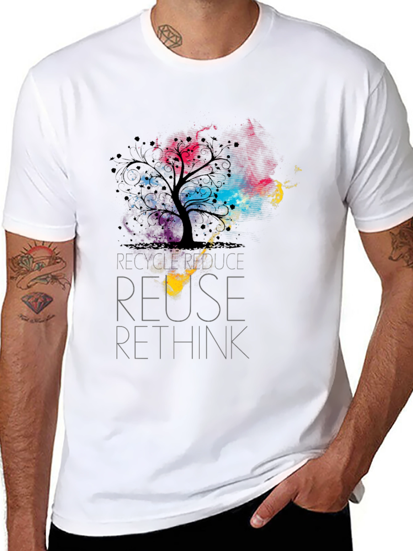 Eco-Friendly Recycle Reduce T-Shirt
