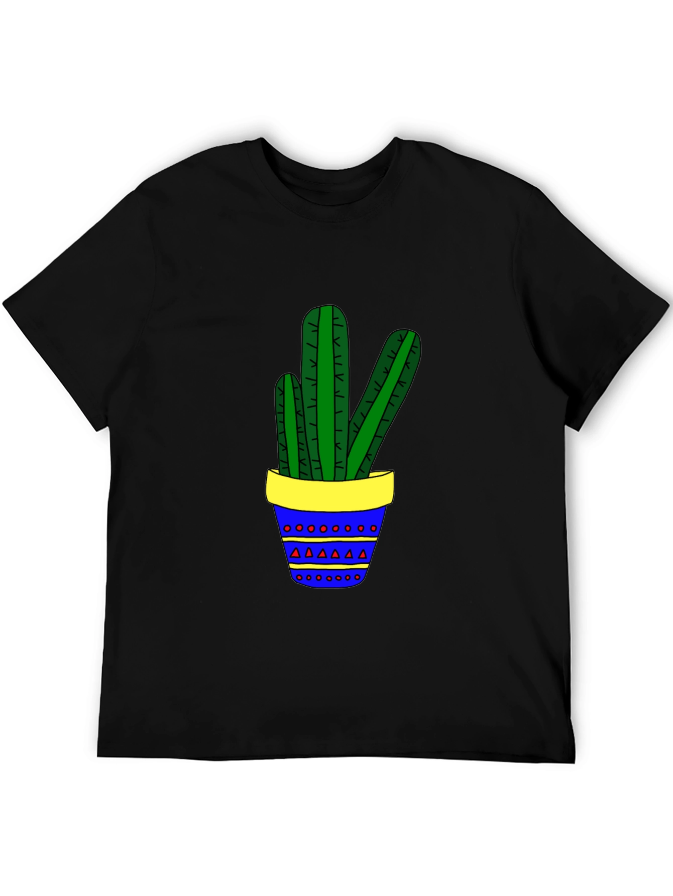 Cactus Graphic Tee - Fun Plant Lover Shirt