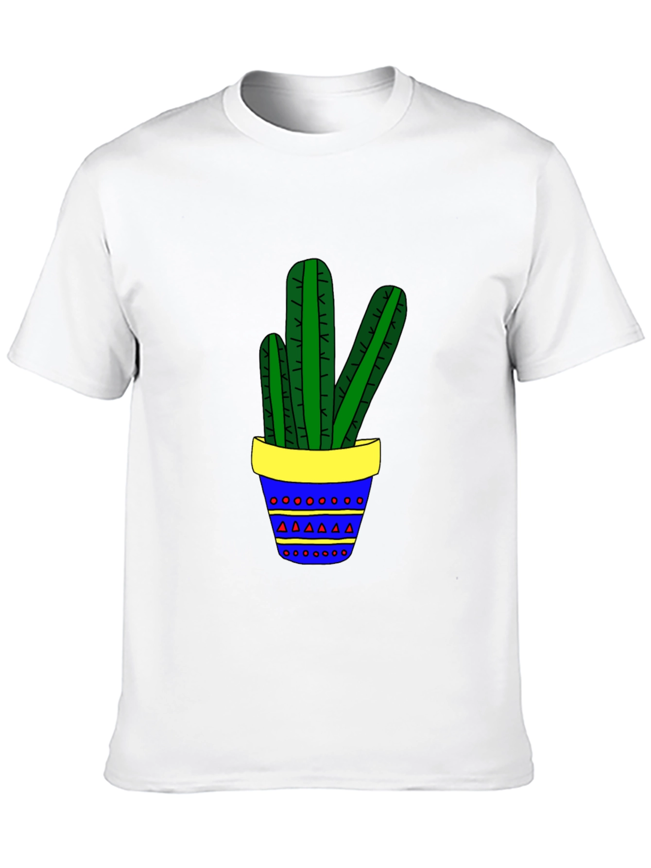 Cactus Graphic Tee - Fun Plant Lover Shirt