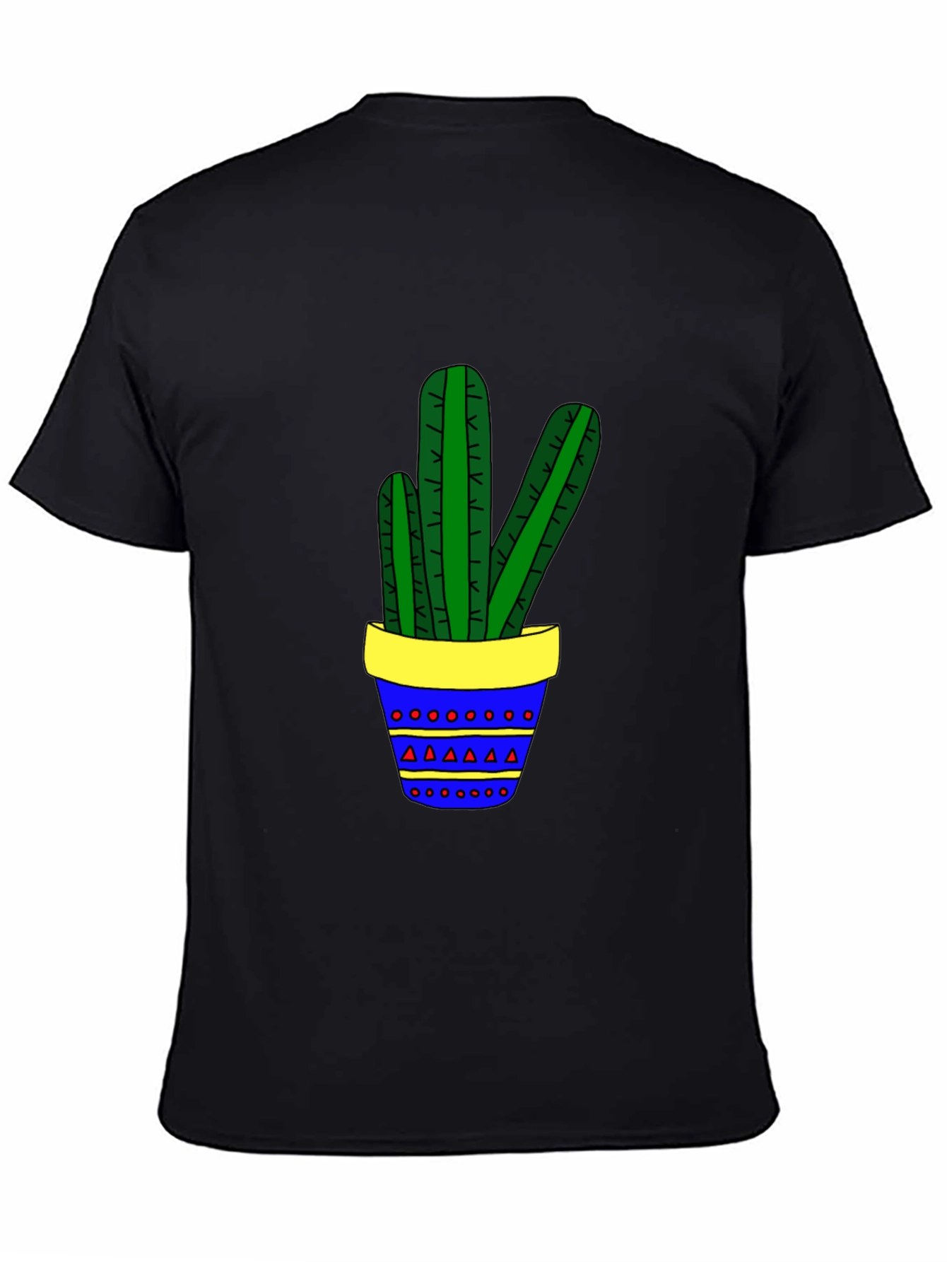 Cactus Graphic Tee - Fun Plant Lover Shirt