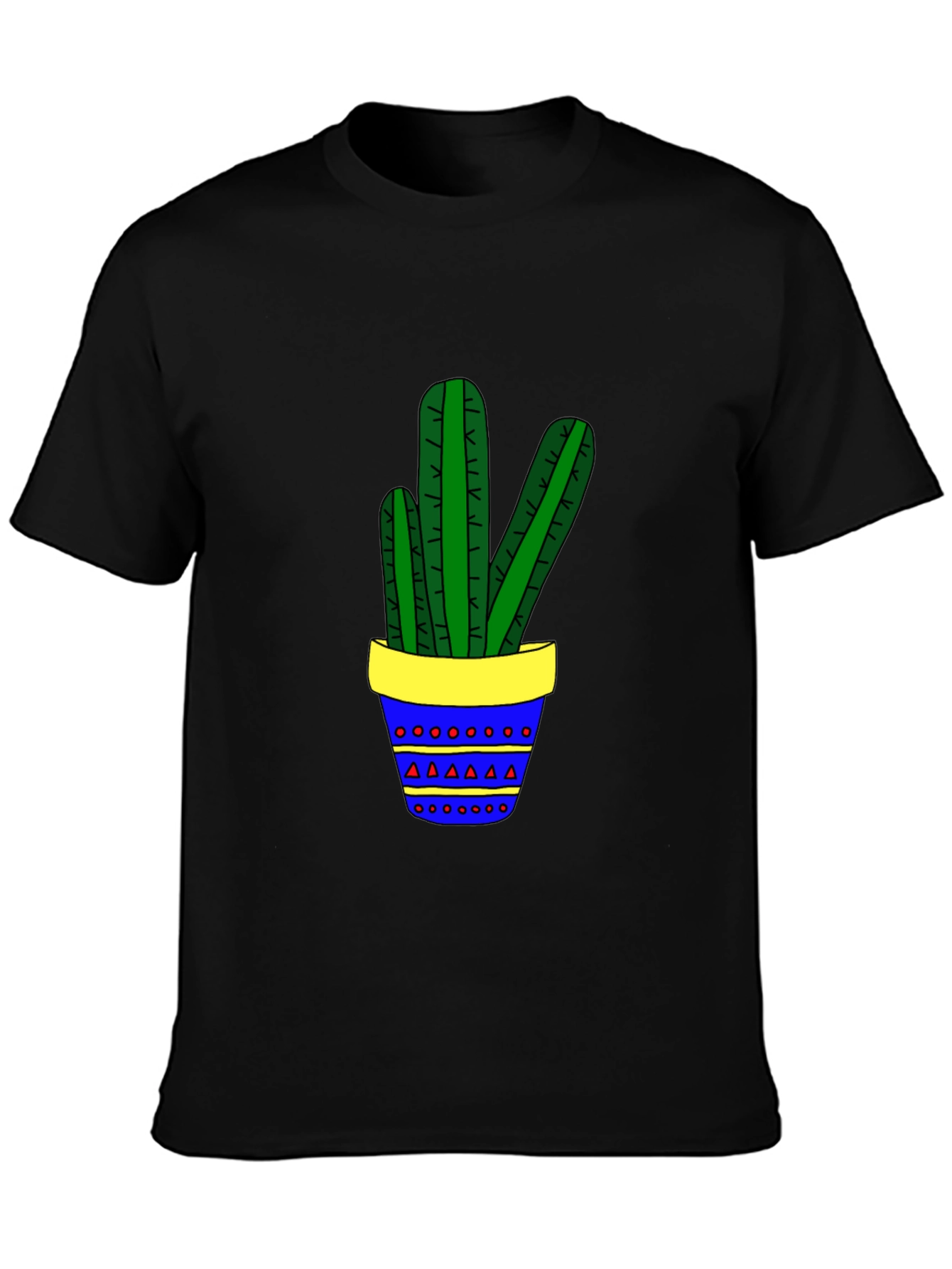Cactus Graphic Tee - Fun Plant Lover Shirt