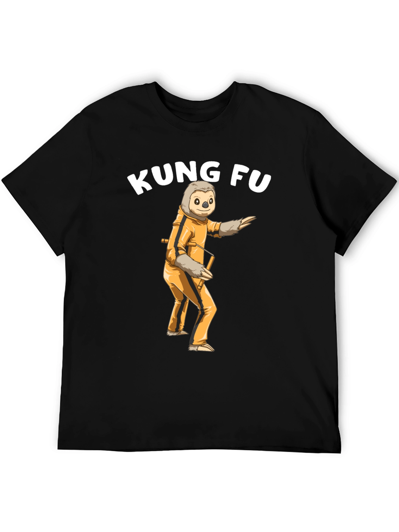 Kung Fu Sloth T-Shirt - Martial Arts Funny Tee