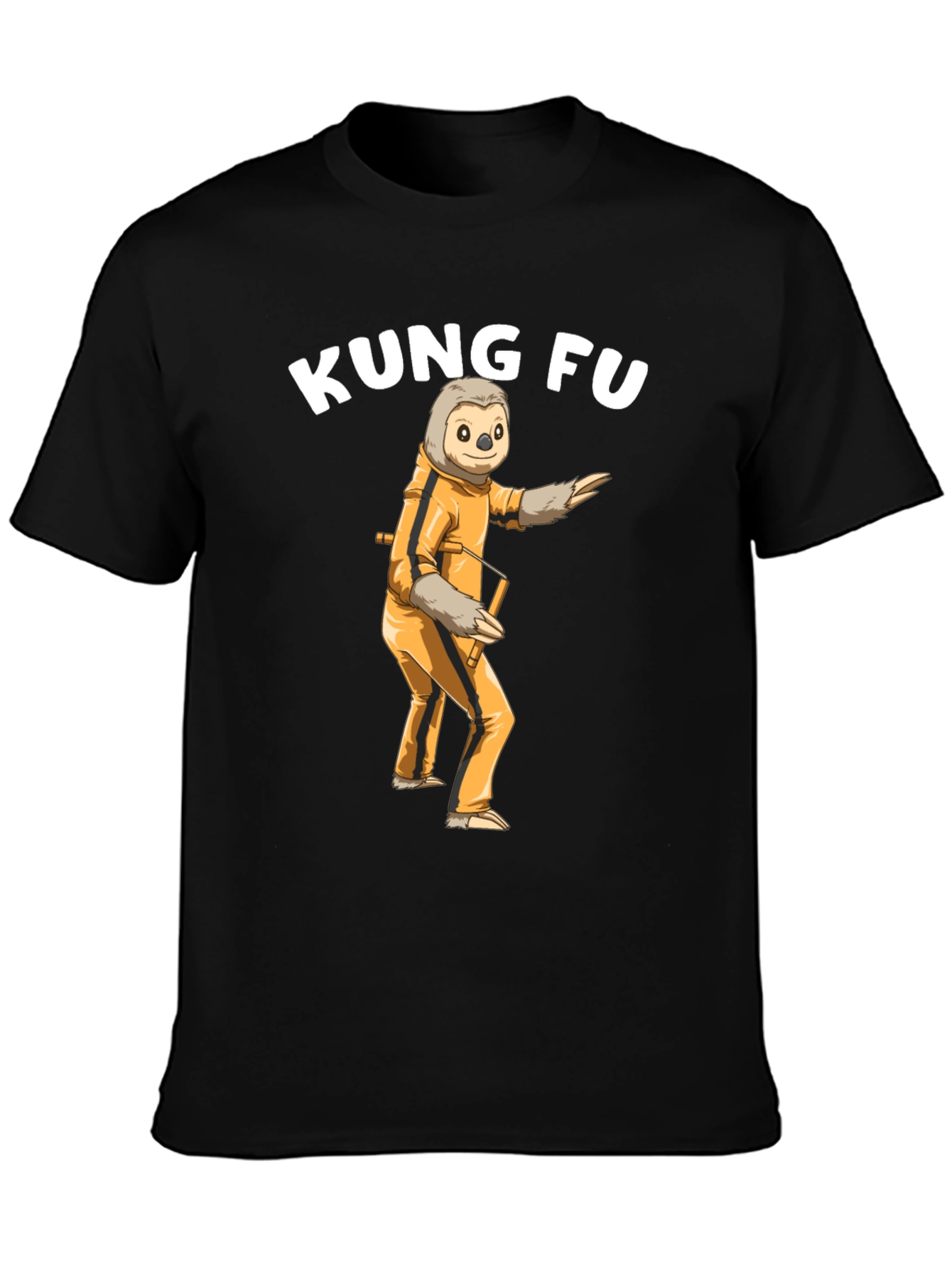 Kung Fu Sloth T-Shirt - Martial Arts Funny Tee