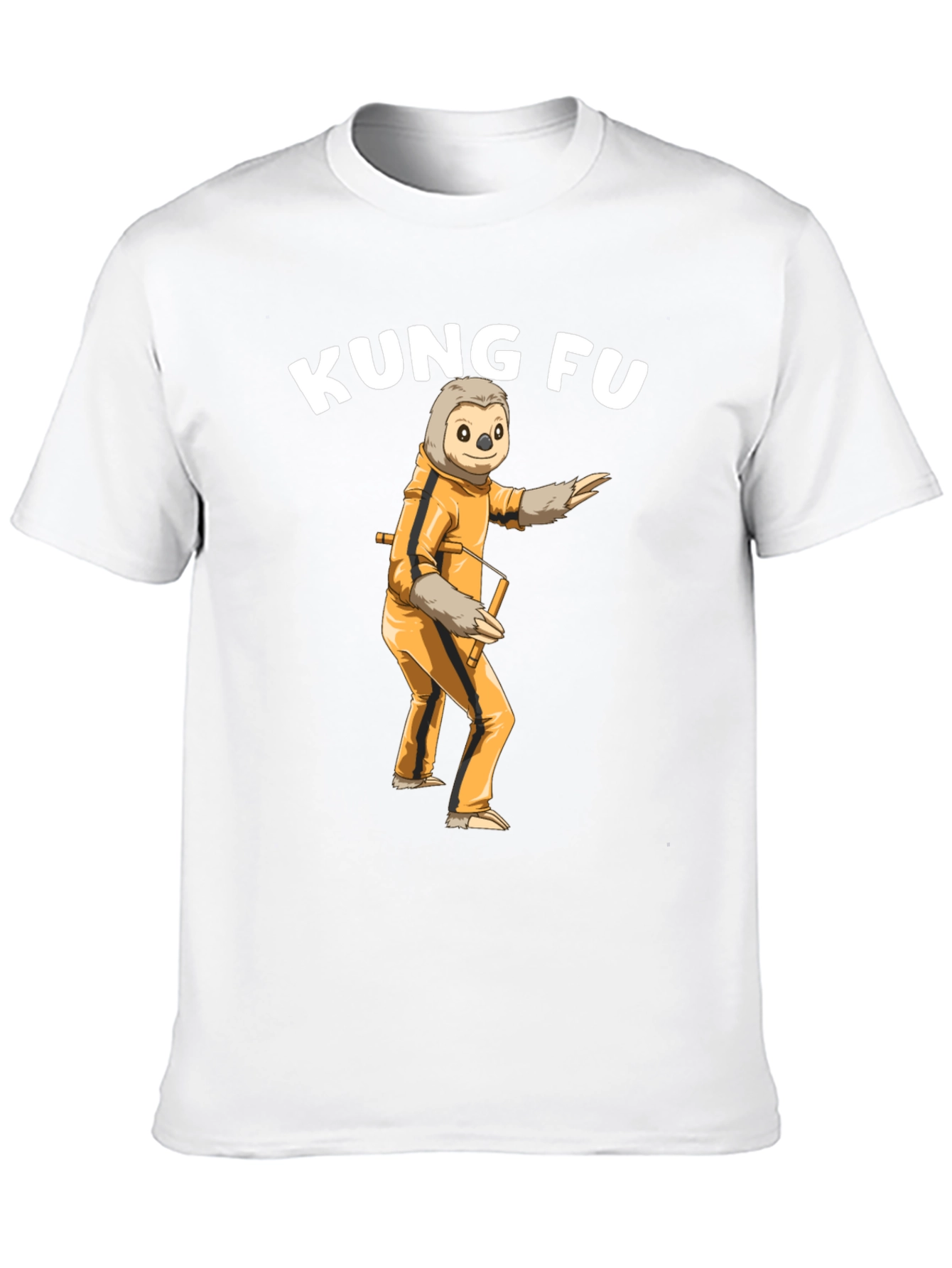Kung Fu Sloth T-Shirt - Martial Arts Funny Tee