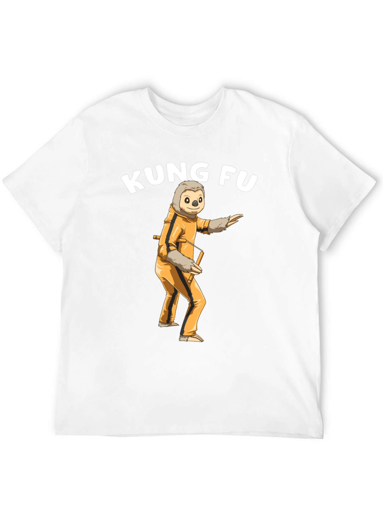 Kung Fu Sloth T-Shirt - Martial Arts Funny Tee