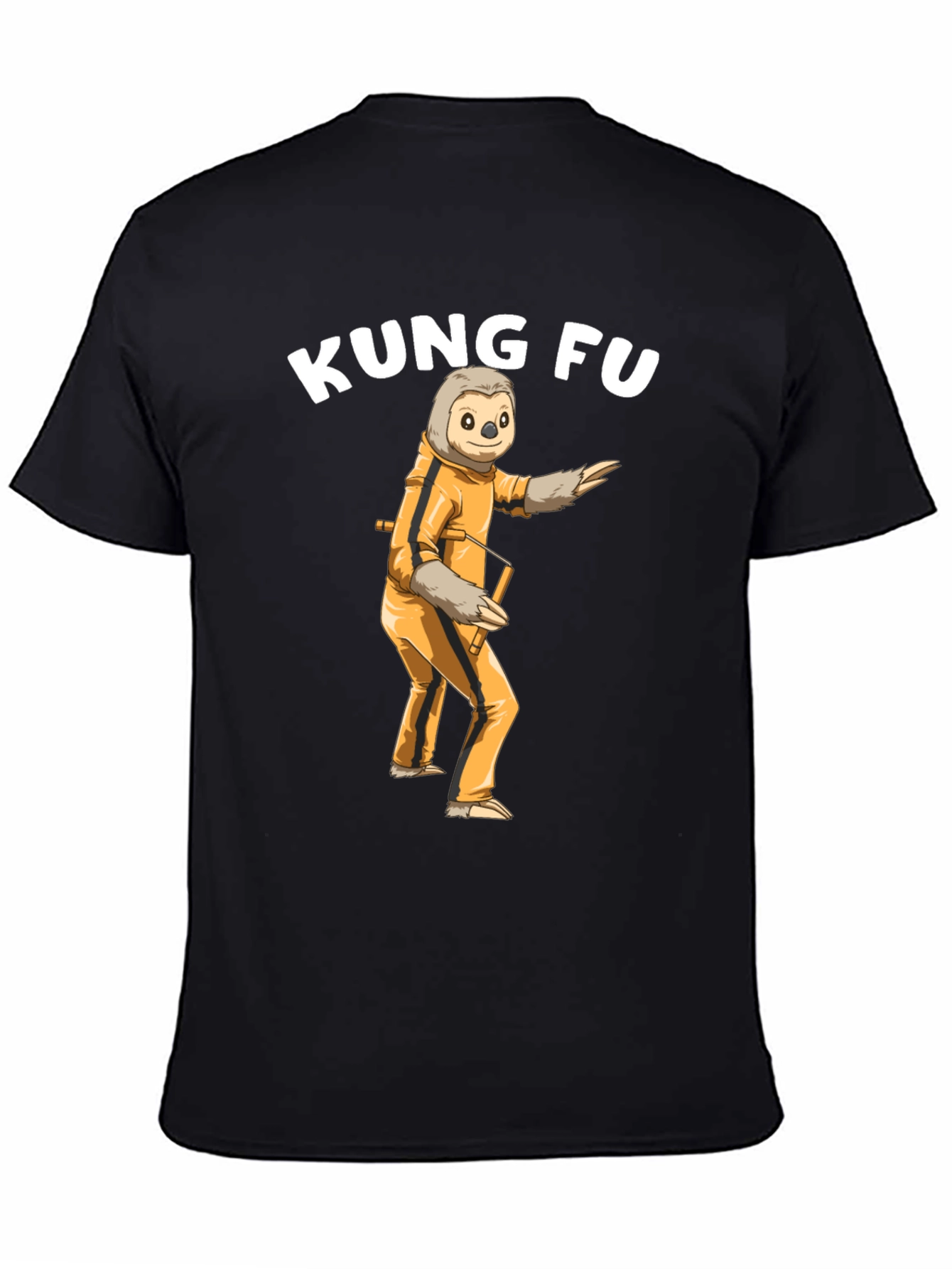 Kung Fu Sloth T-Shirt - Martial Arts Funny Tee