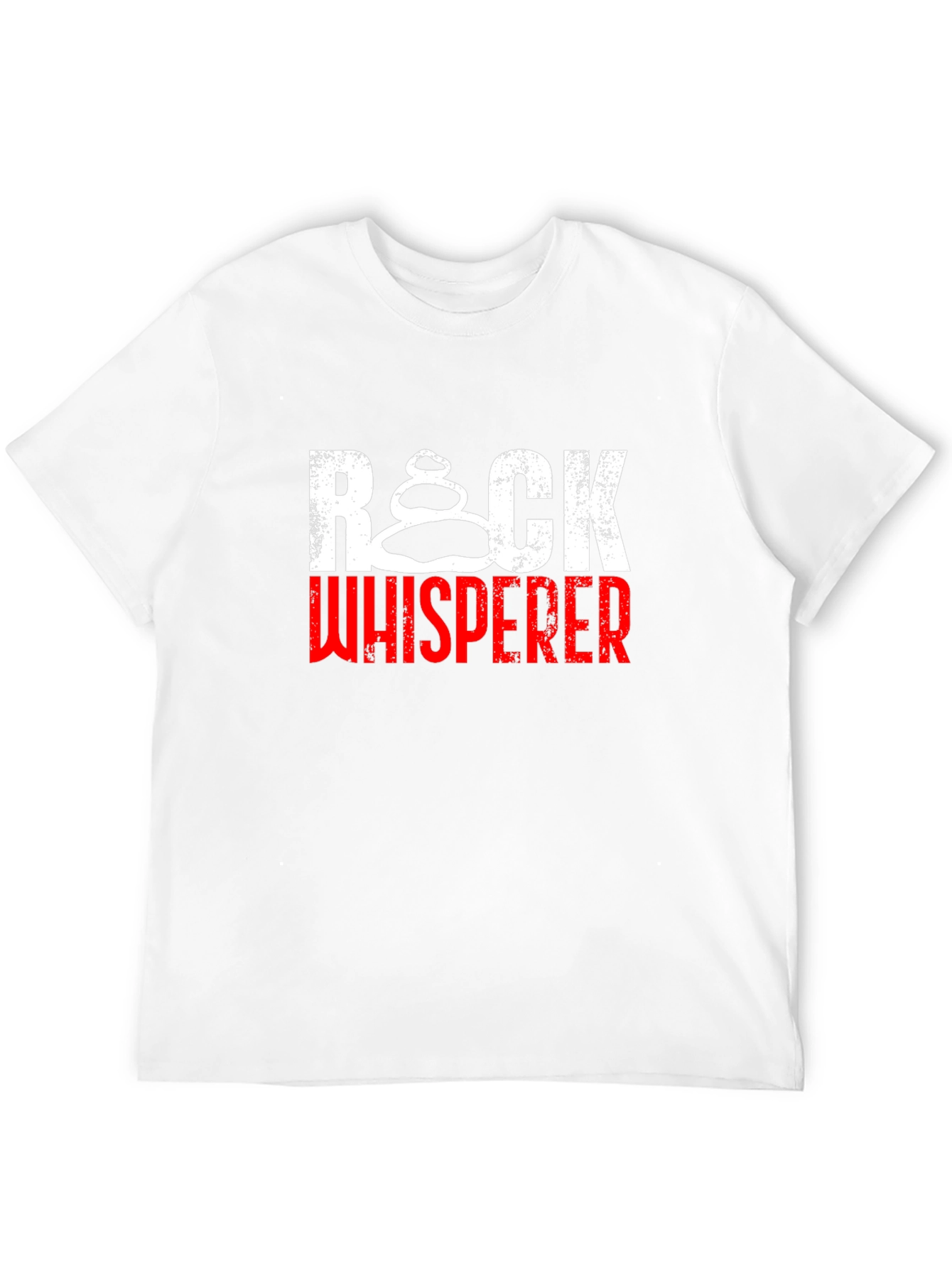 Rock Whisperer Black Cotton Tee