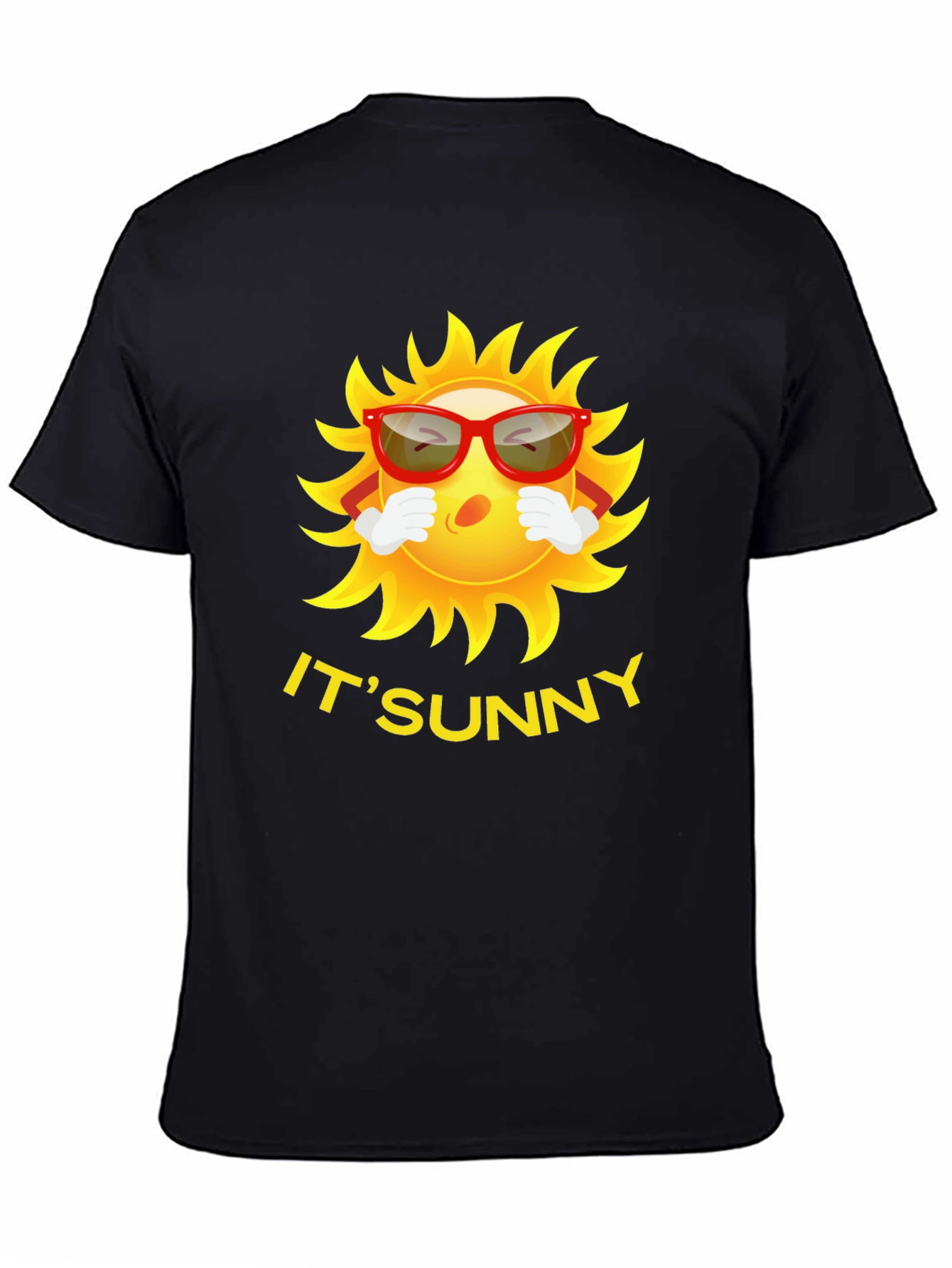 Its Sunny Cartoon Graphic Tee