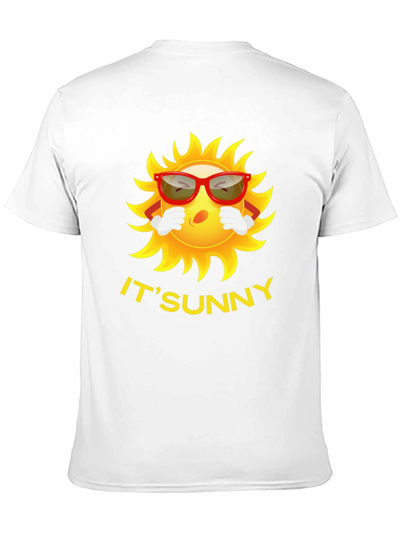 Its Sunny Cartoon Graphic Tee