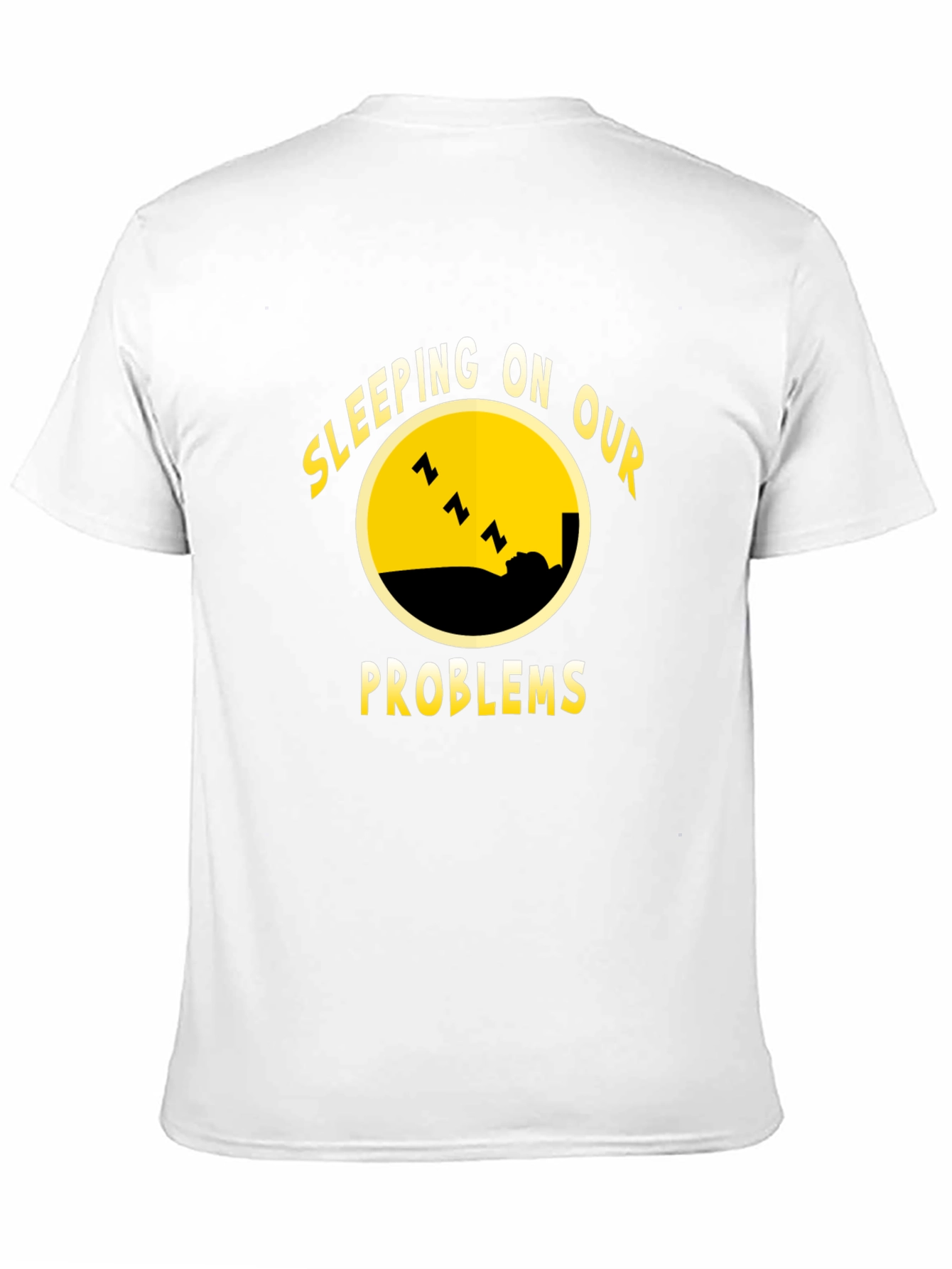 Sleeping On Our Problems Black T-Shirt